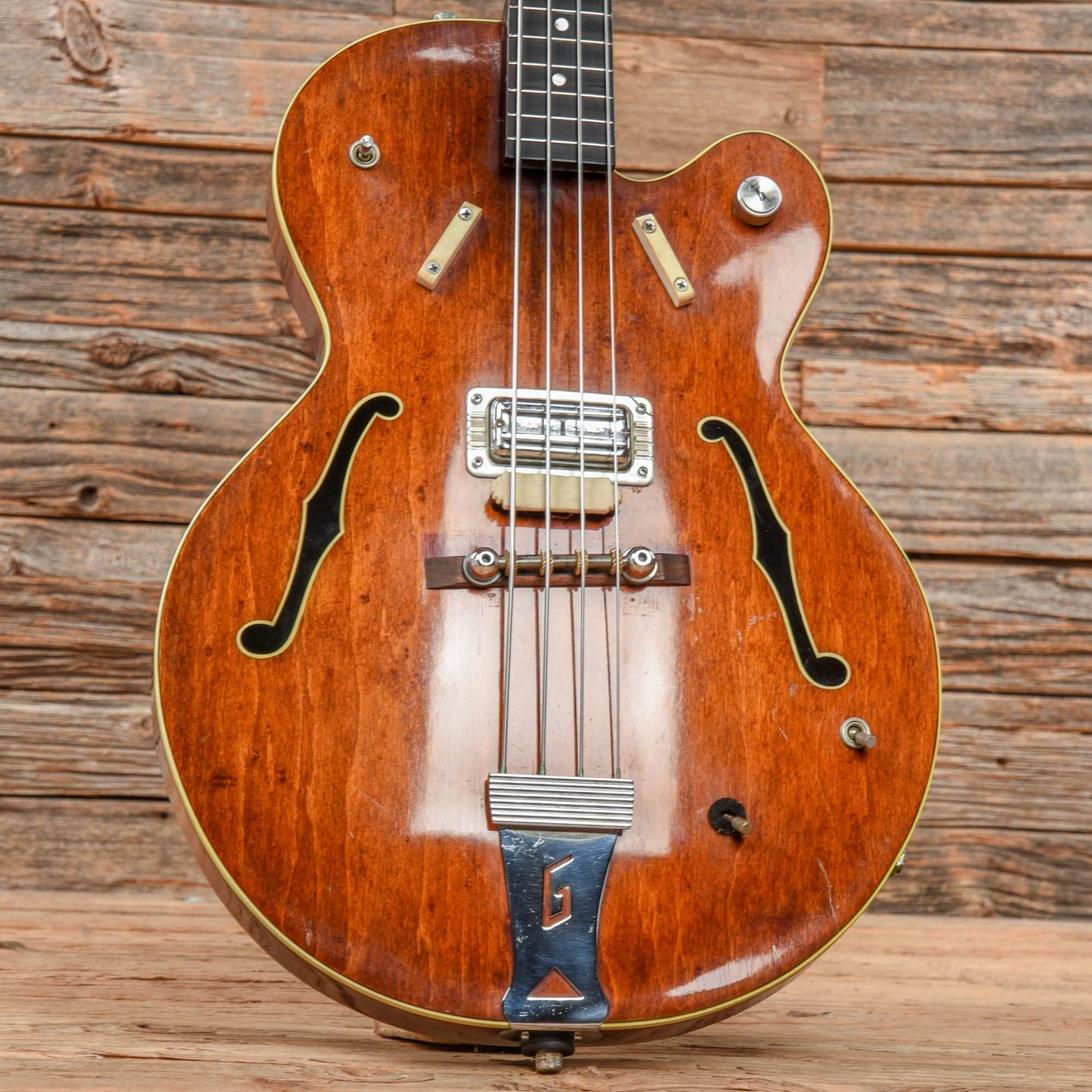 Gretsch 6071 Monkees Bass Walnut 1968 Bass Guitars / 4-String