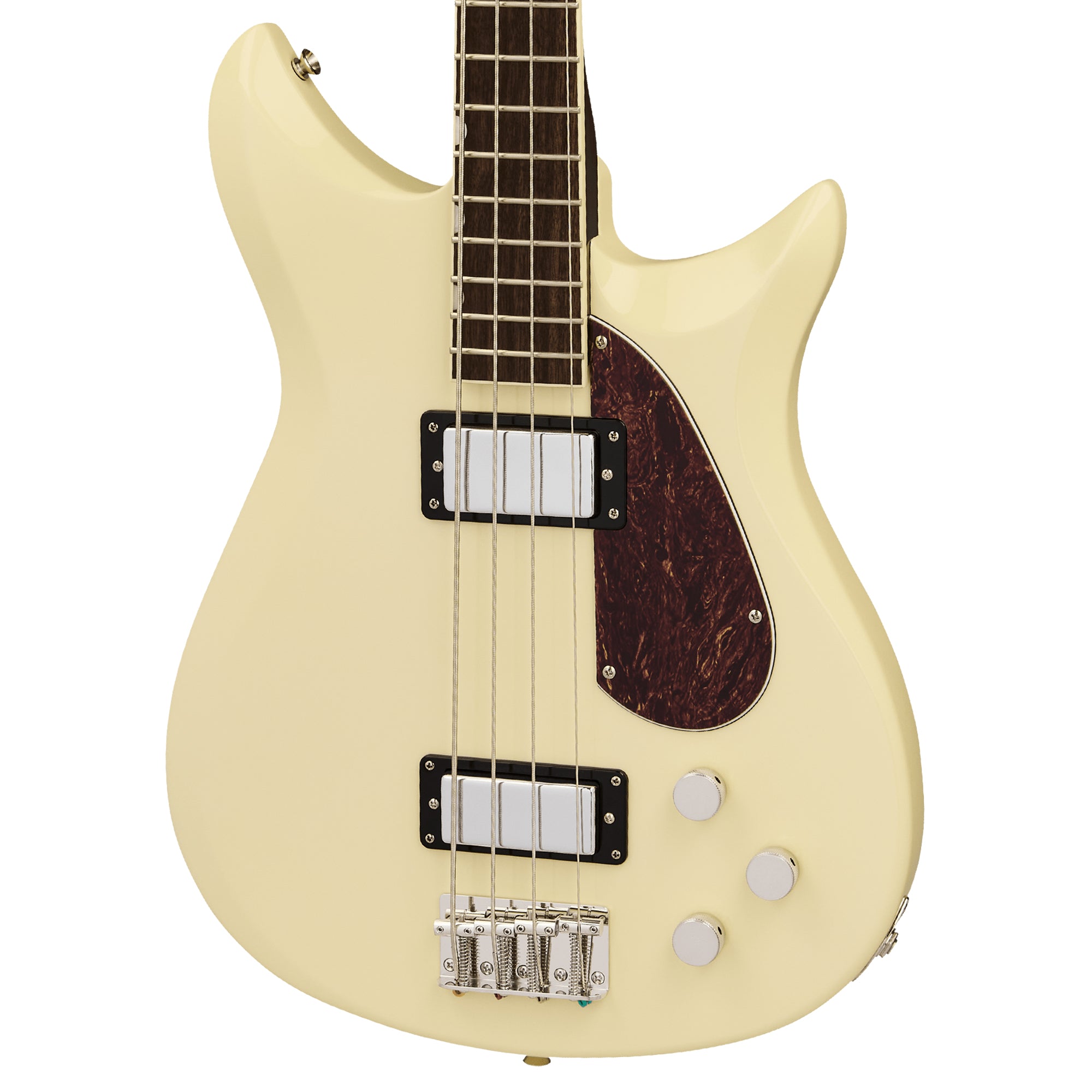 Gretsch Electromatic CVT Bass Double-Cut Vintage White Bass Guitars / 4-String
