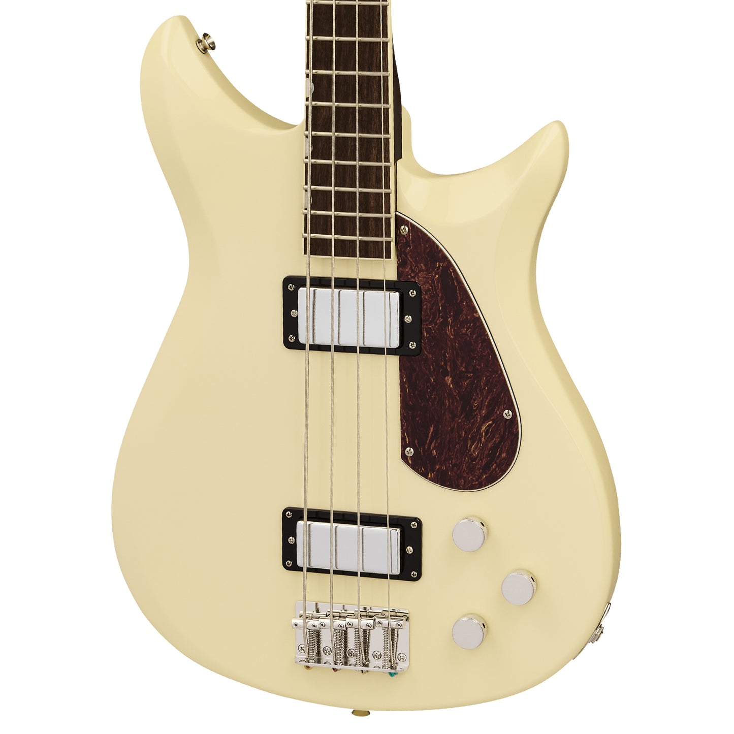 Gretsch Electromatic CVT Bass Double-Cut Vintage White Bass Guitars / 4-String