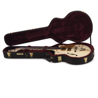 Gretsch G6136B-TP Tom Petersson Signature Falcon 4-String Bass Aged White Lacquer Bass Guitars / 4-String