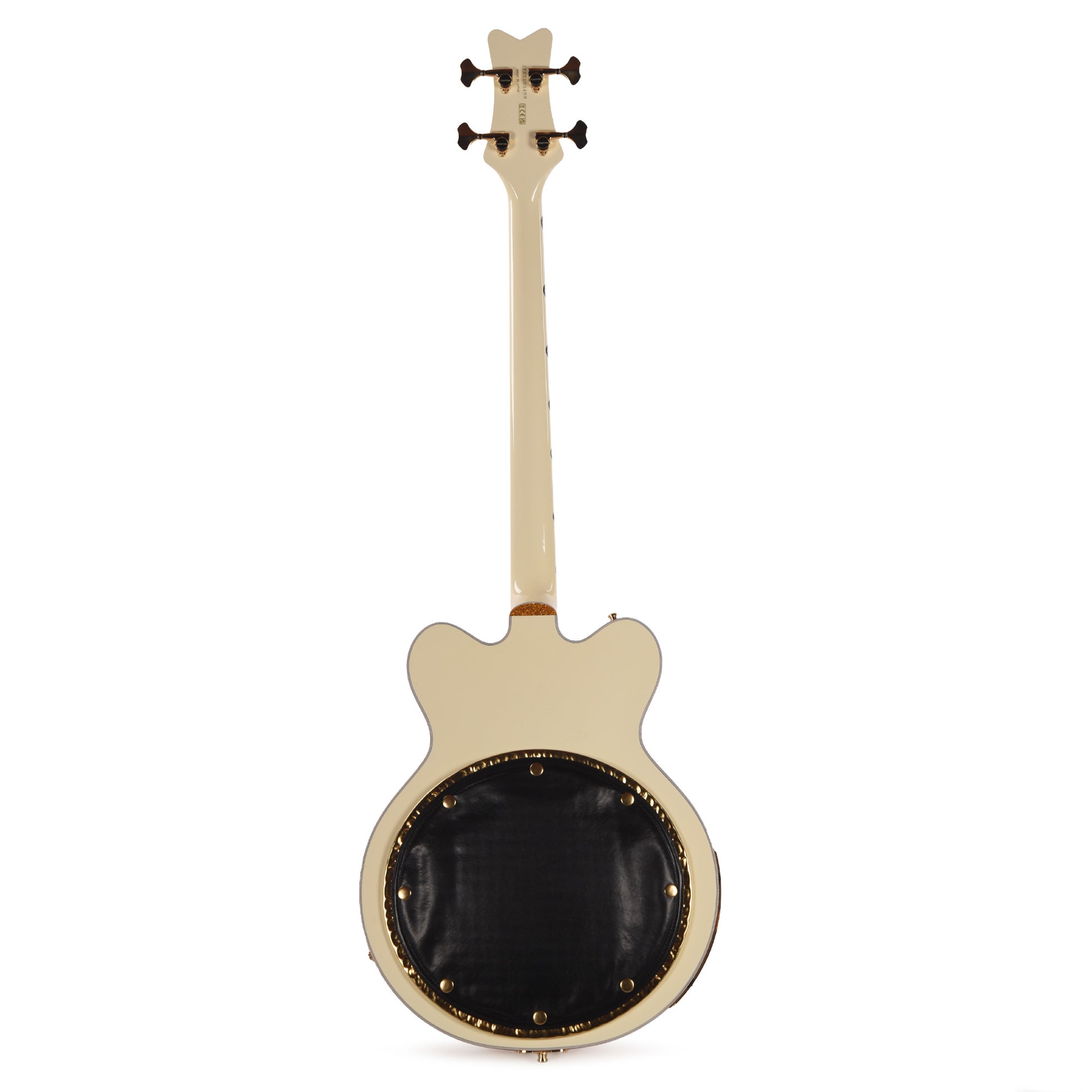 Gretsch G6136B-TP Tom Petersson Signature Falcon 4-String Bass Aged White Lacquer Bass Guitars / 4-String
