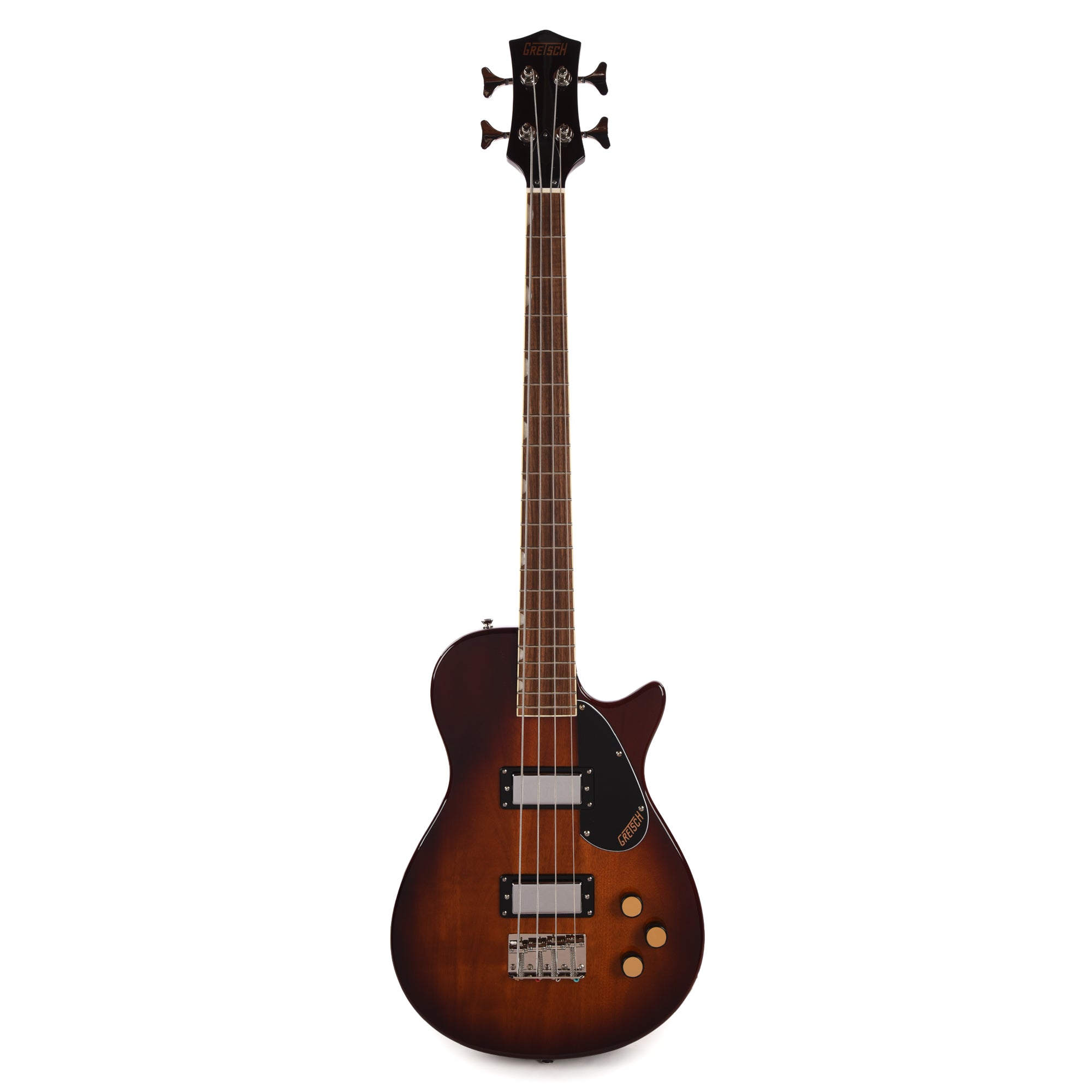 Gretsch Streamliner Jet Club Bass Single-Cut Havana Burst Bass Guitars / 4-String