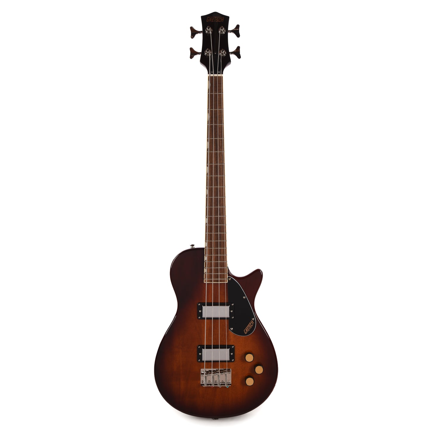 Gretsch Streamliner Jet Club Bass Single-Cut Havana Burst Bass Guitars / 4-String