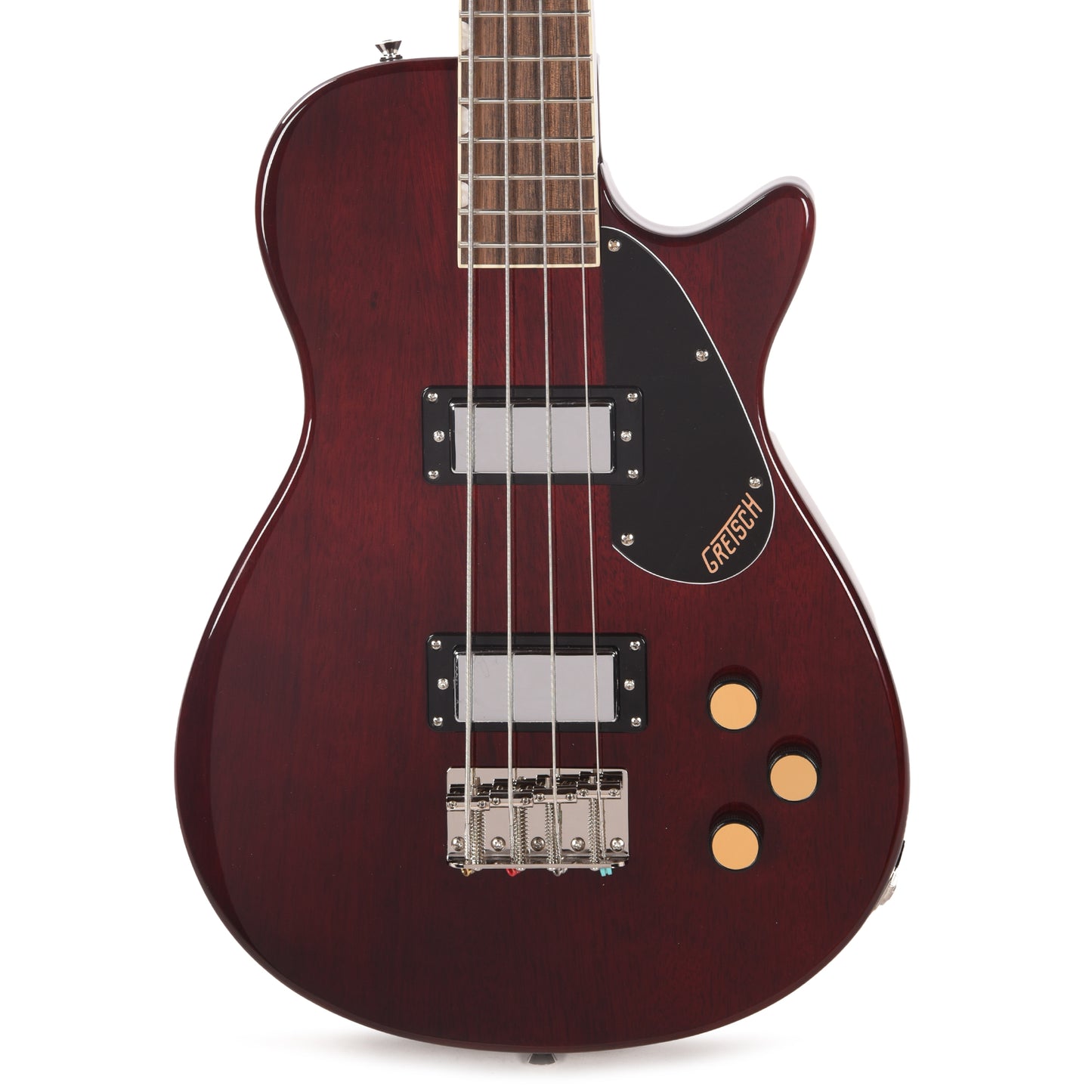 Gretsch Streamliner Jet Club Bass Single-Cut Walnut Stain Bass Guitars / 4-String