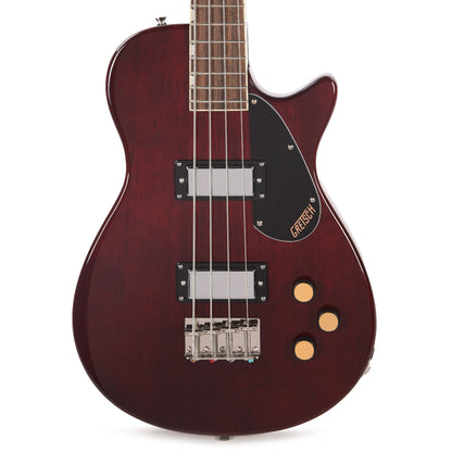 Gretsch Streamliner Jet Club Bass Single-Cut Walnut Stain Bass Guitars / 4-String