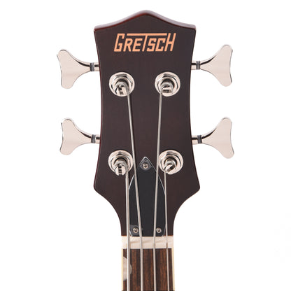 Gretsch Streamliner Jet Club Bass Single-Cut Walnut Stain Bass Guitars / 4-String