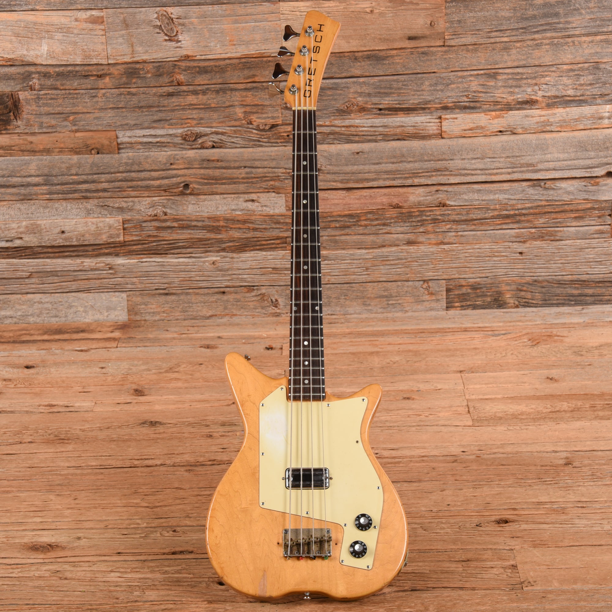 Gretsch TK300 Natural 1970s Bass Guitars / 4-String