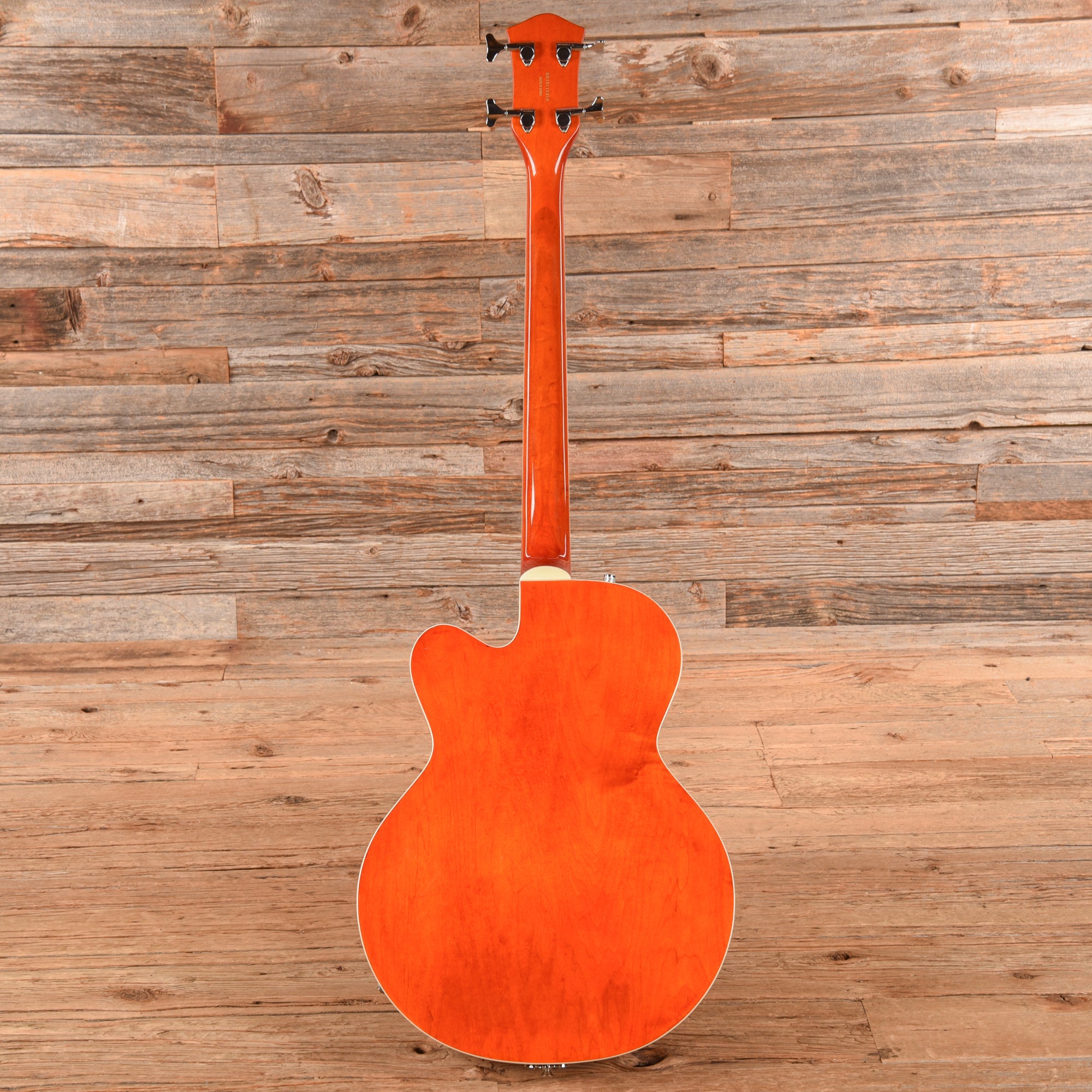 Gretsch G5123B Electromatic Hollow Body Bass Orange Stain 2010 Bass Guitars