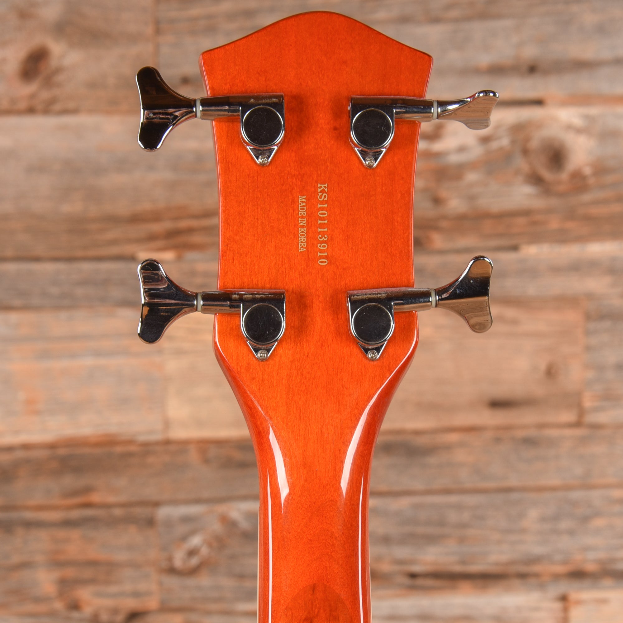 Gretsch G5123B Electromatic Hollow Body Bass Orange Stain 2010 Bass Guitars