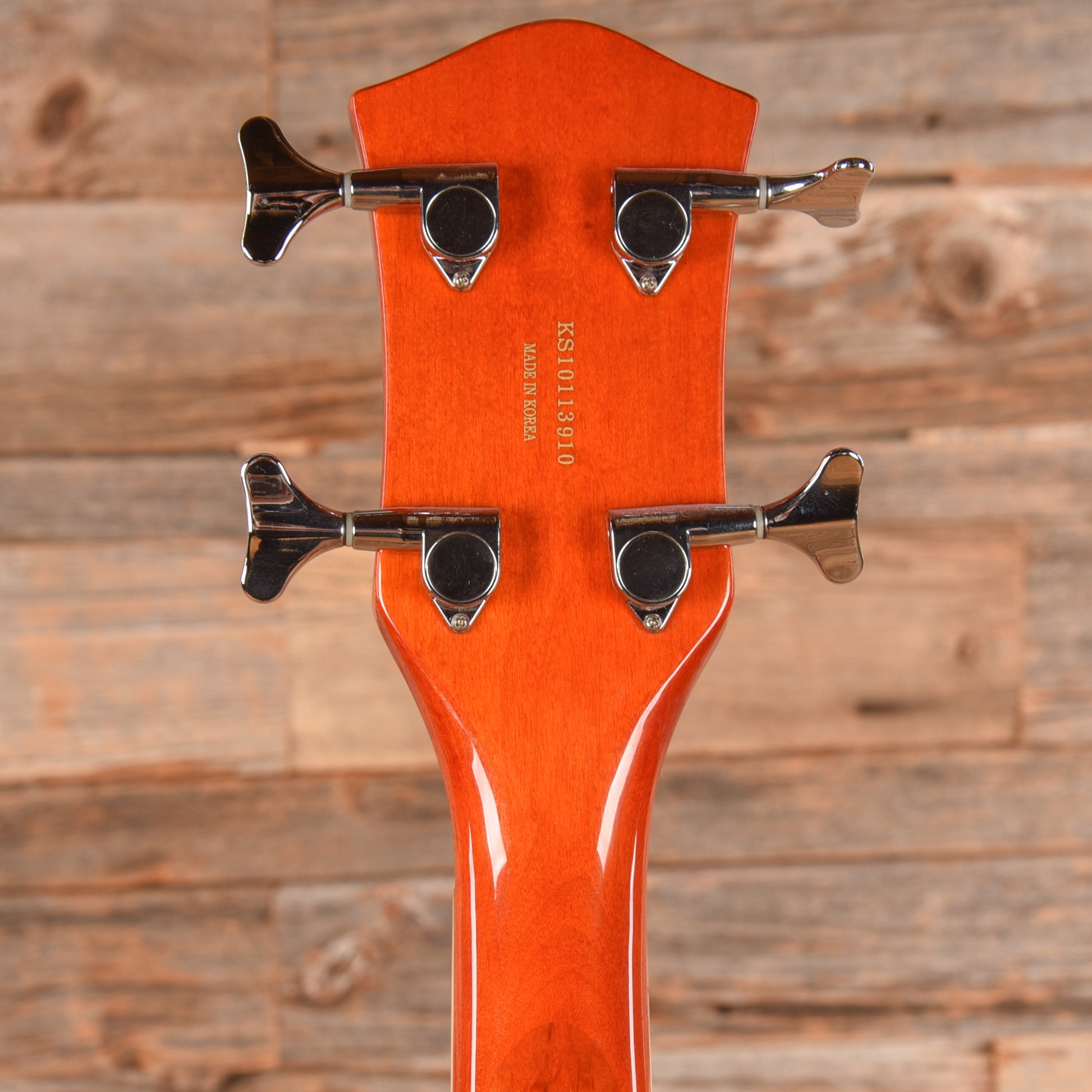 Gretsch G5123B Electromatic Hollow Body Bass Orange Stain 2010 Bass Guitars