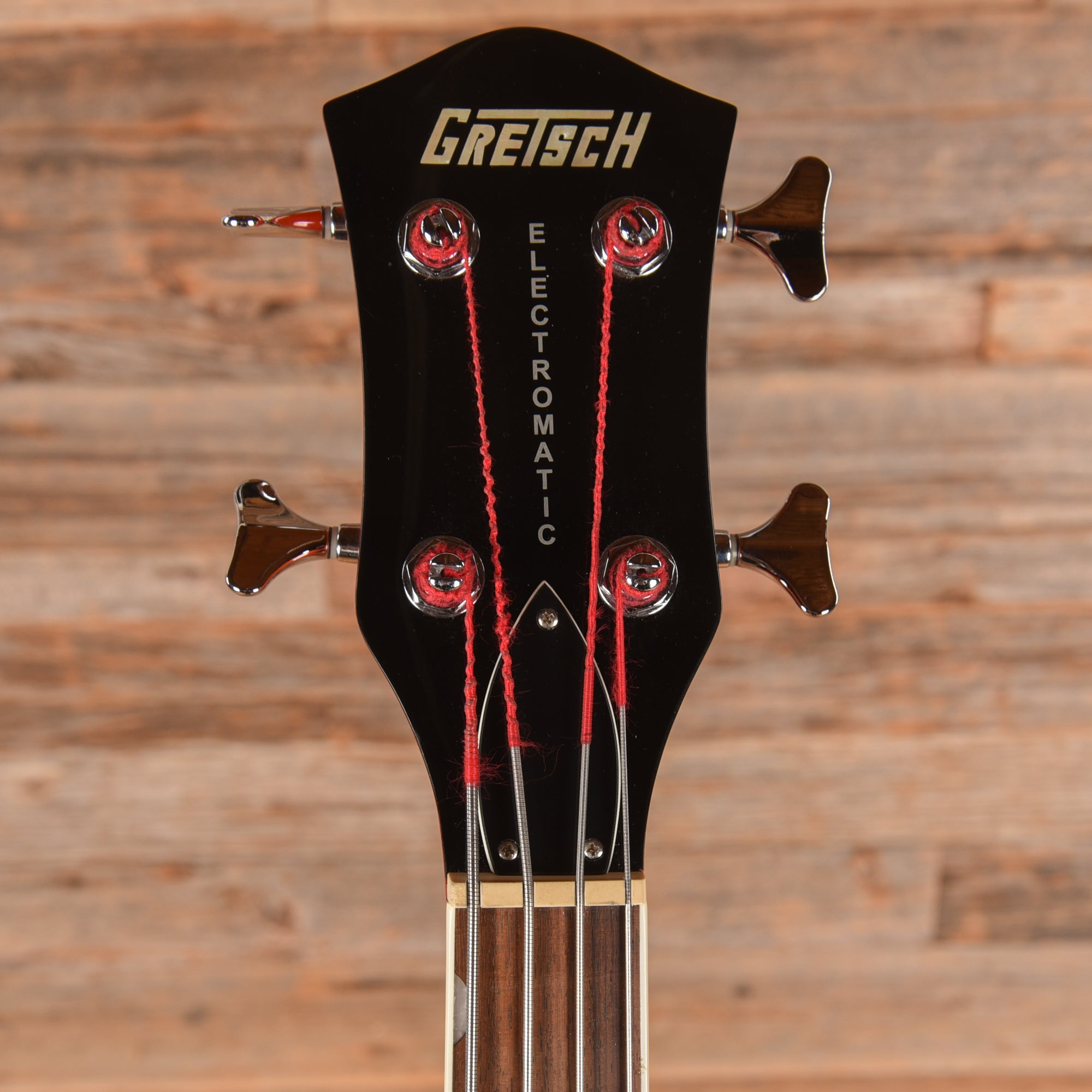 Gretsch G5123B Electromatic Hollow Body Bass Orange Stain 2010 Bass Guitars
