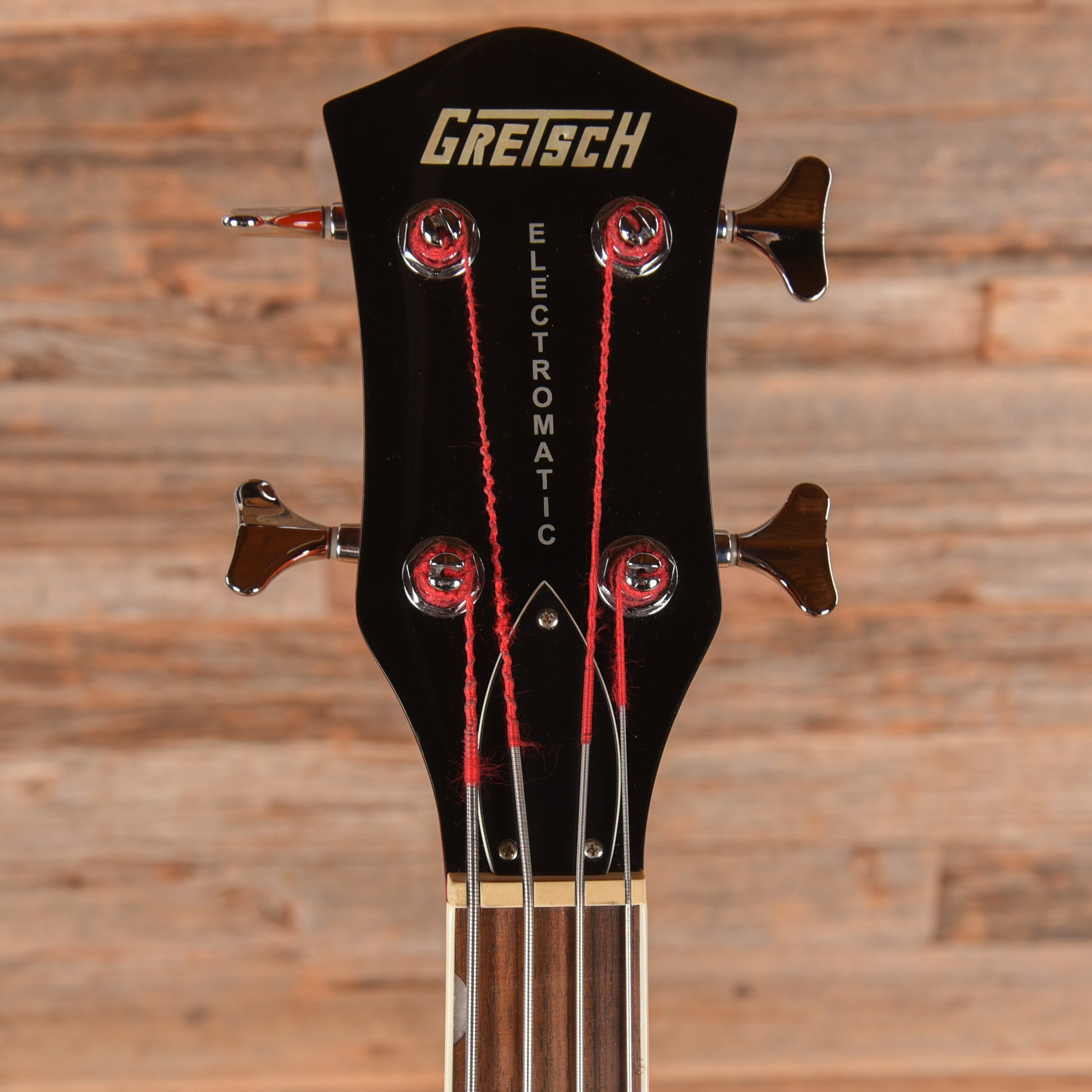 Gretsch G5123B Electromatic Hollow Body Bass Orange Stain 2010 Bass Guitars
