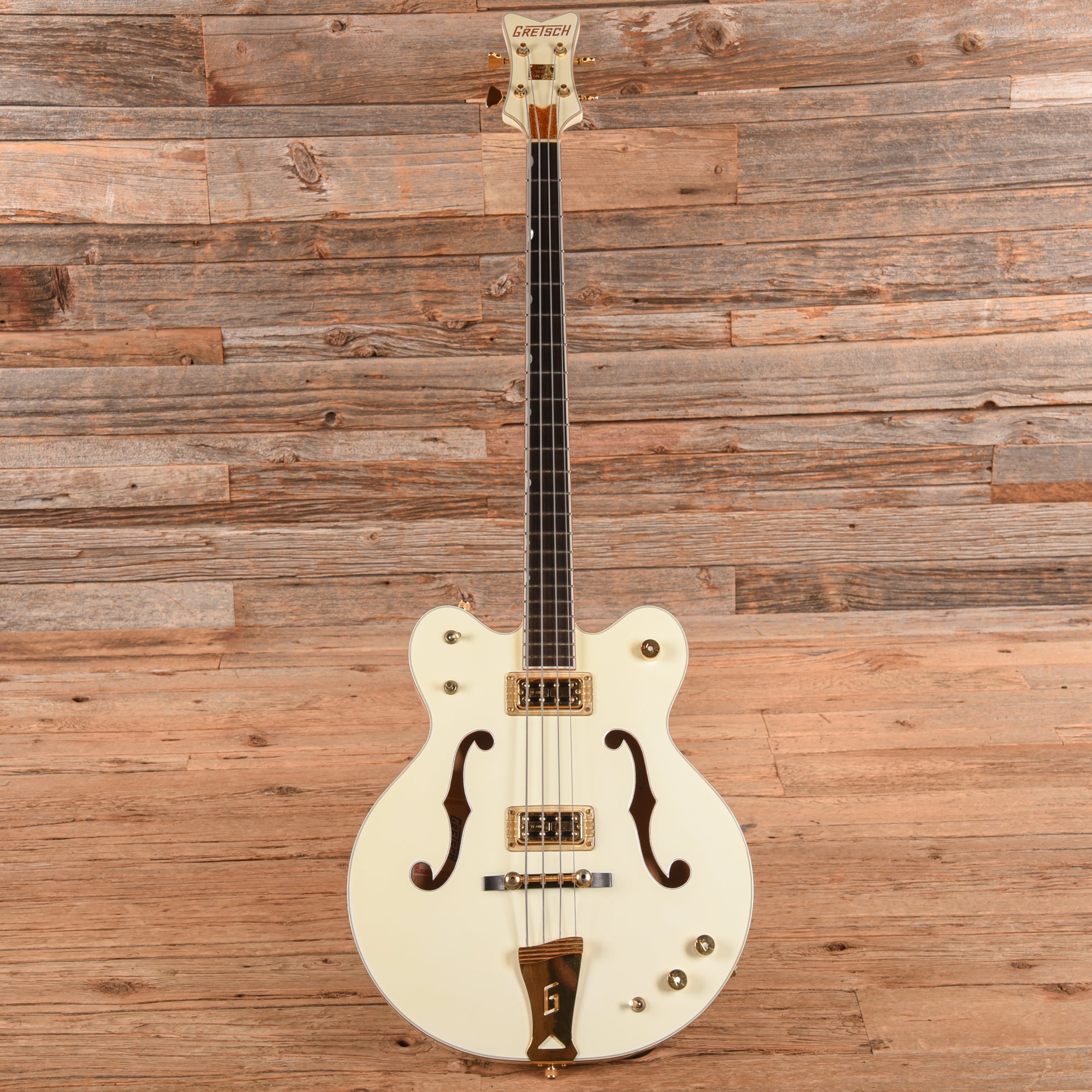 Gretsch G6136LSB White Falcon White 2009 Bass Guitars