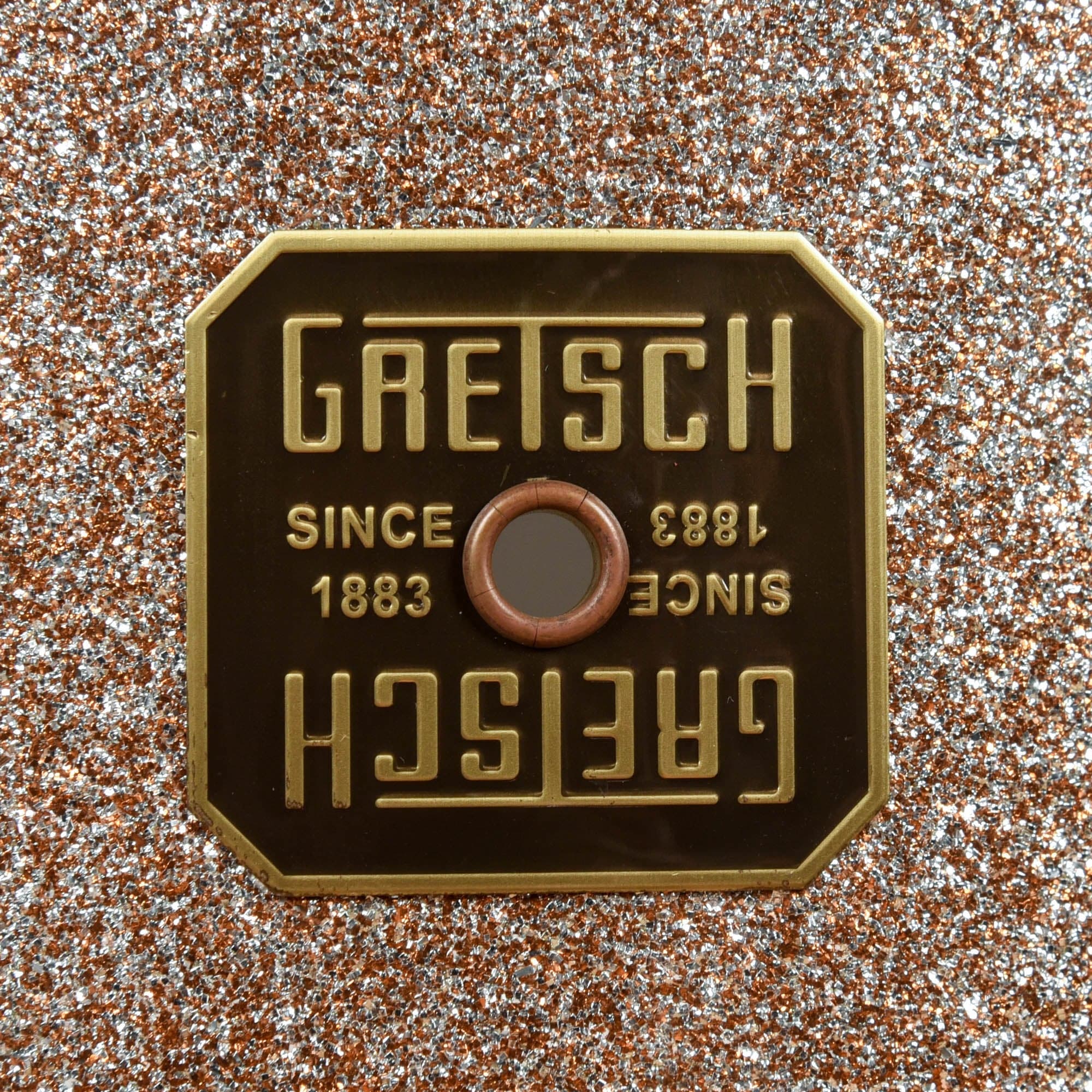 Gretsch USA Custom 12/14/18 Drum Kit 3pc Champagne Sparkle USED Drums and Percussion / Acoustic Drums / Full Acoustic Kits