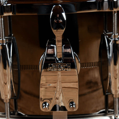 Gretsch 6x14 USA Custom Chrome Over Brass Sare Drum USED Drums and Percussion / Acoustic Drums / Snare