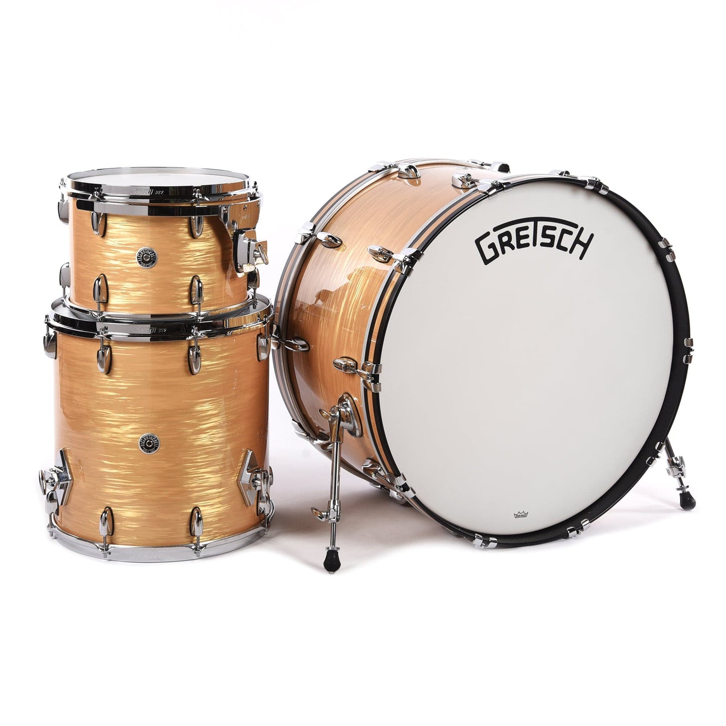 Gretsch Brooklyn 13/16/26 3pc. Drum Kit Antique Oyster Drums and Percussion / Acoustic Drums / Full Acoustic Kits