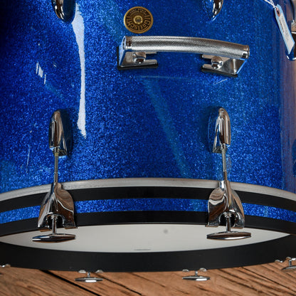 Gretsch Drums Broadkaster 12/14/20 5.5x14 4pc. Drum Kit Blue Sparkle (Vintage Build) USED Drums and Percussion / Acoustic Drums / Full Acoustic Kits