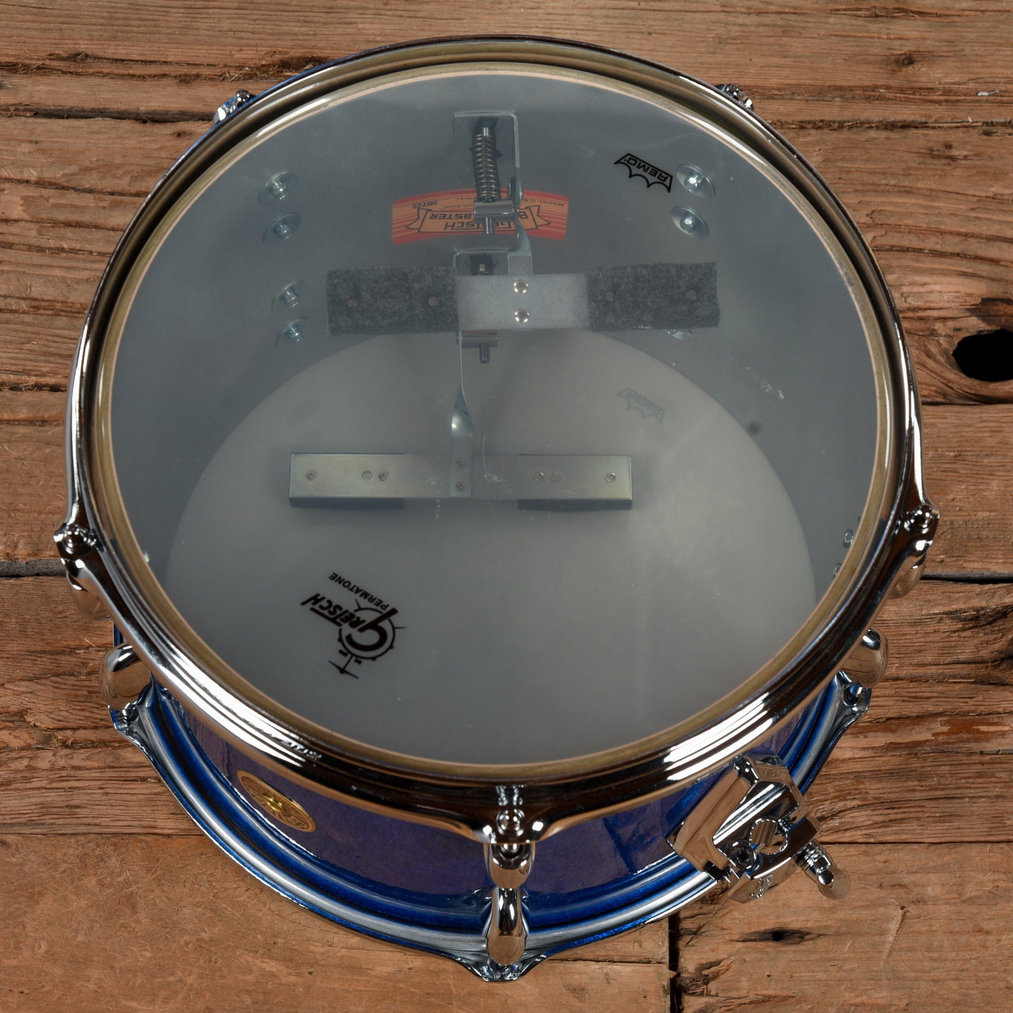 Gretsch Drums Broadkaster 12/14/20 5.5x14 4pc. Drum Kit Blue Sparkle (Vintage Build) USED Drums and Percussion / Acoustic Drums / Full Acoustic Kits