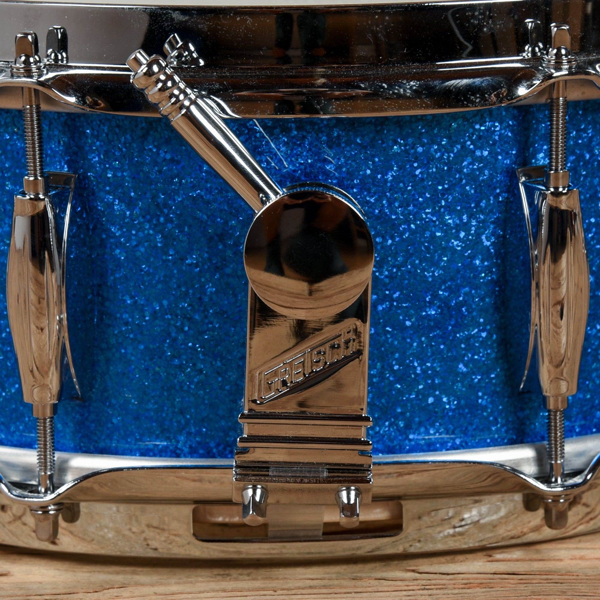 Gretsch Drums Broadkaster 12/14/20 5.5x14 4pc. Drum Kit Blue Sparkle (Vintage Build) USED Drums and Percussion / Acoustic Drums / Full Acoustic Kits