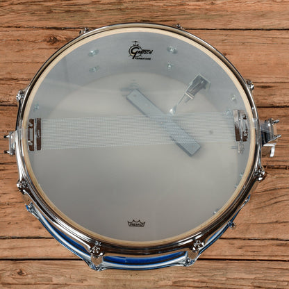 Gretsch Drums Broadkaster 12/14/20 5.5x14 4pc. Drum Kit Blue Sparkle (Vintage Build) USED Drums and Percussion / Acoustic Drums / Full Acoustic Kits