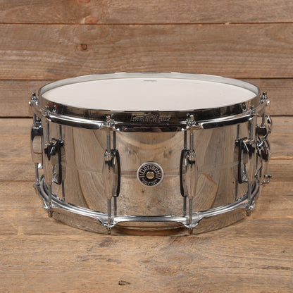 Gretsch 6.5x14 Brooklyn Chrome Over Brass Snare Drum Drums and Percussion / Acoustic Drums / Snare