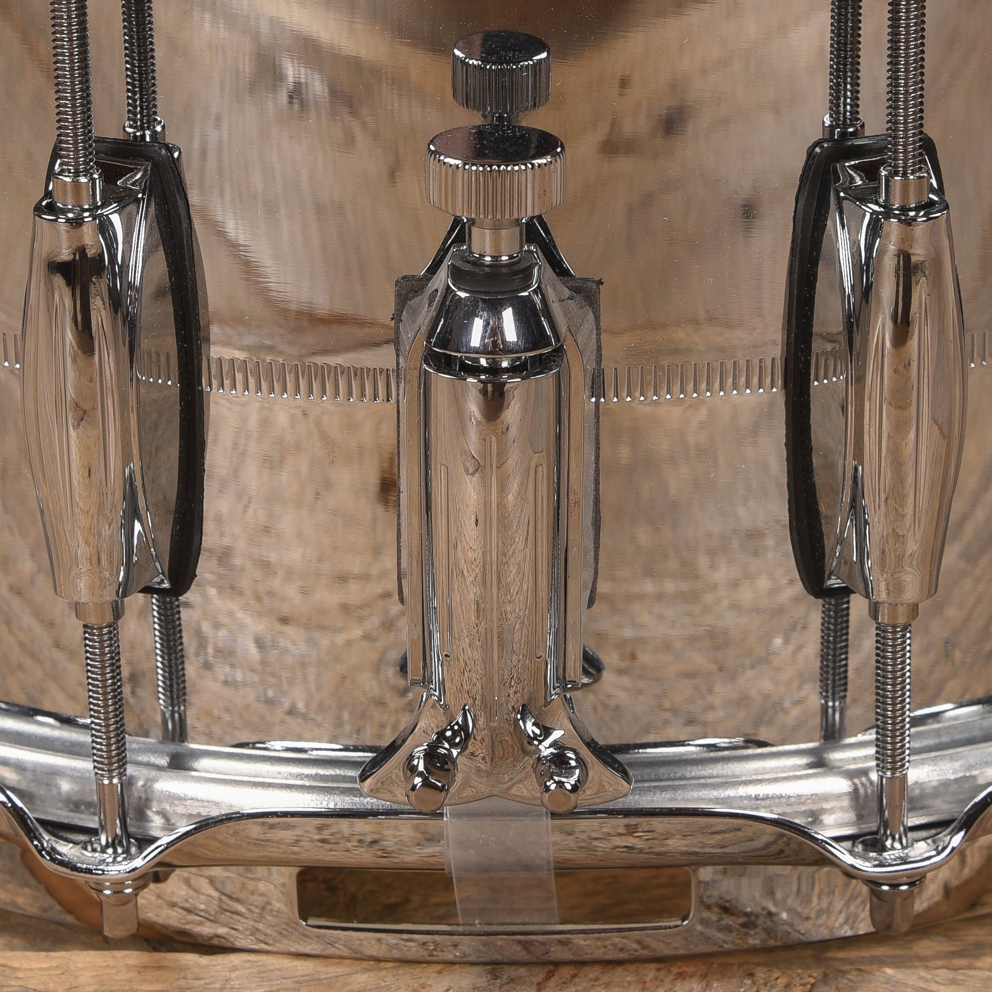 Gretsch 6.5x14 Brooklyn Chrome Over Brass Snare Drum Drums and Percussion / Acoustic Drums / Snare