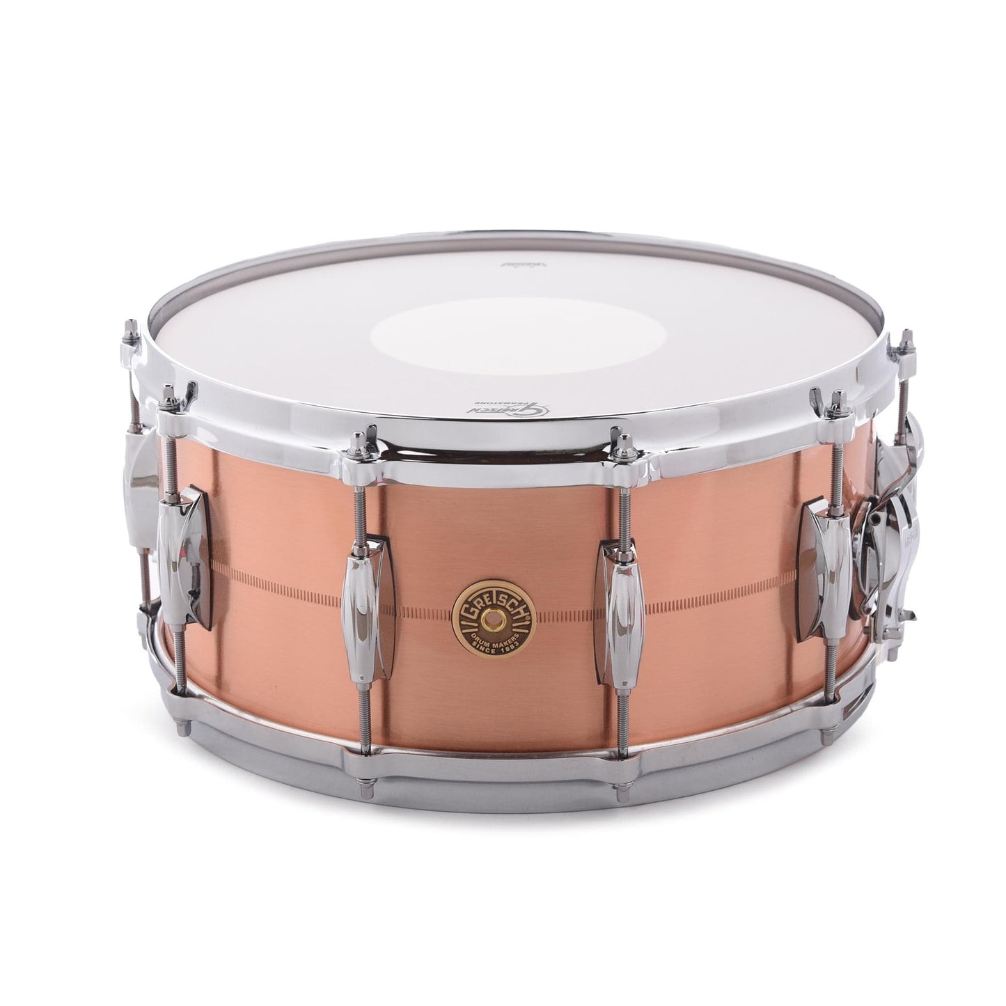 Gretsch 6.5x14 USA Custom 2mm Copper Snare Drum Drums and Percussion / Acoustic Drums / Snare