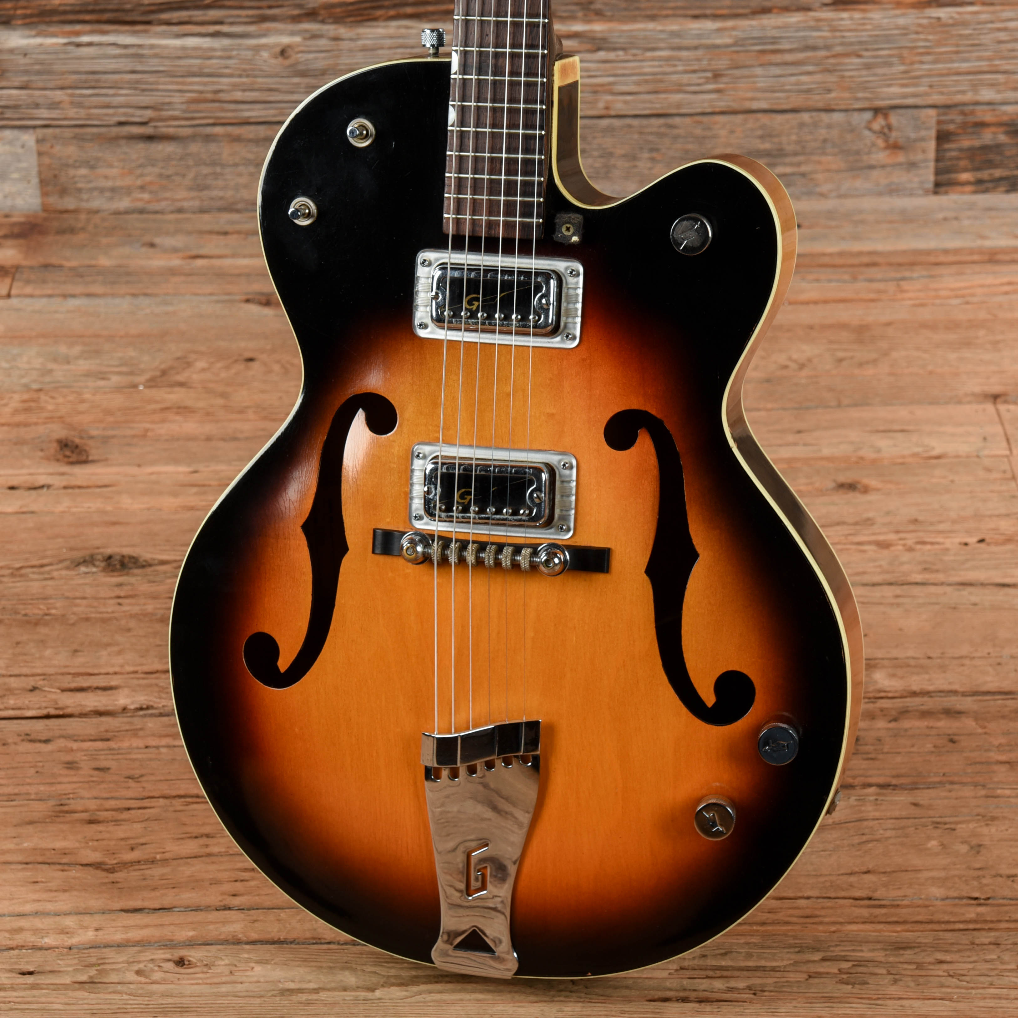 Gretsch 6117 Double Anniversary Sunburst 1960 Electric Guitars