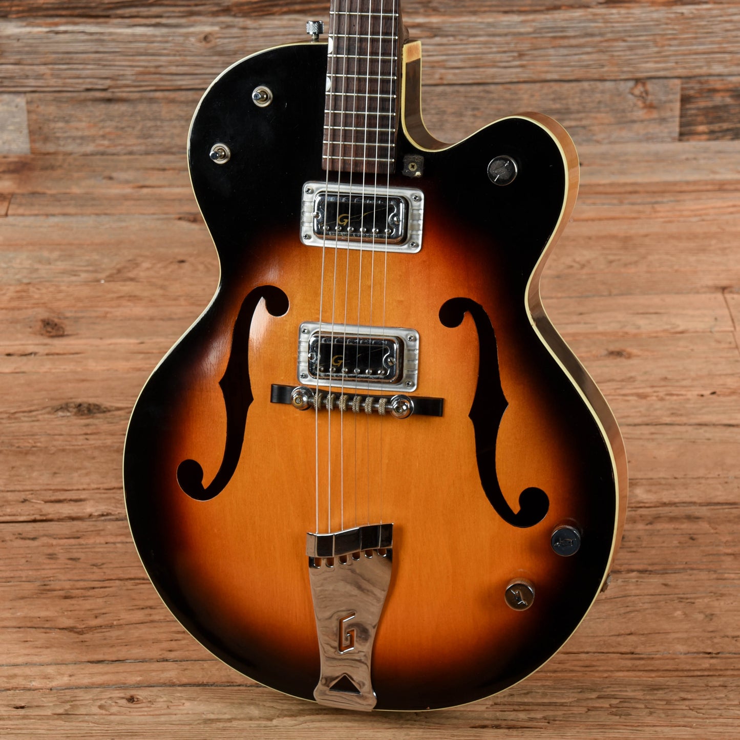 Gretsch 6117 Double Anniversary Sunburst 1960 Electric Guitars