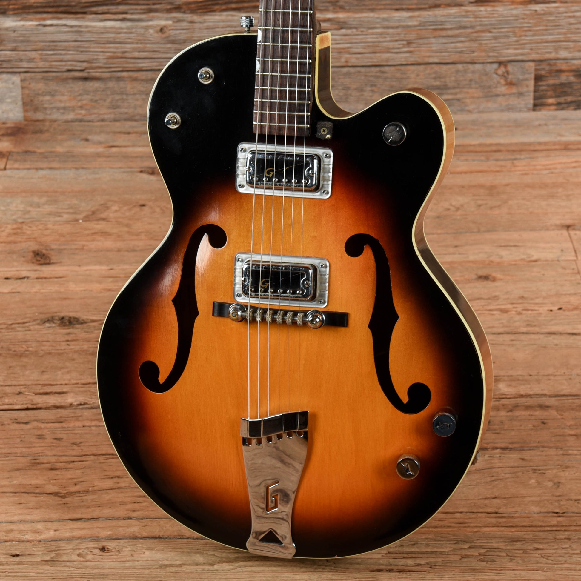 Gretsch 6117 Double Anniversary Sunburst 1960 Electric Guitars