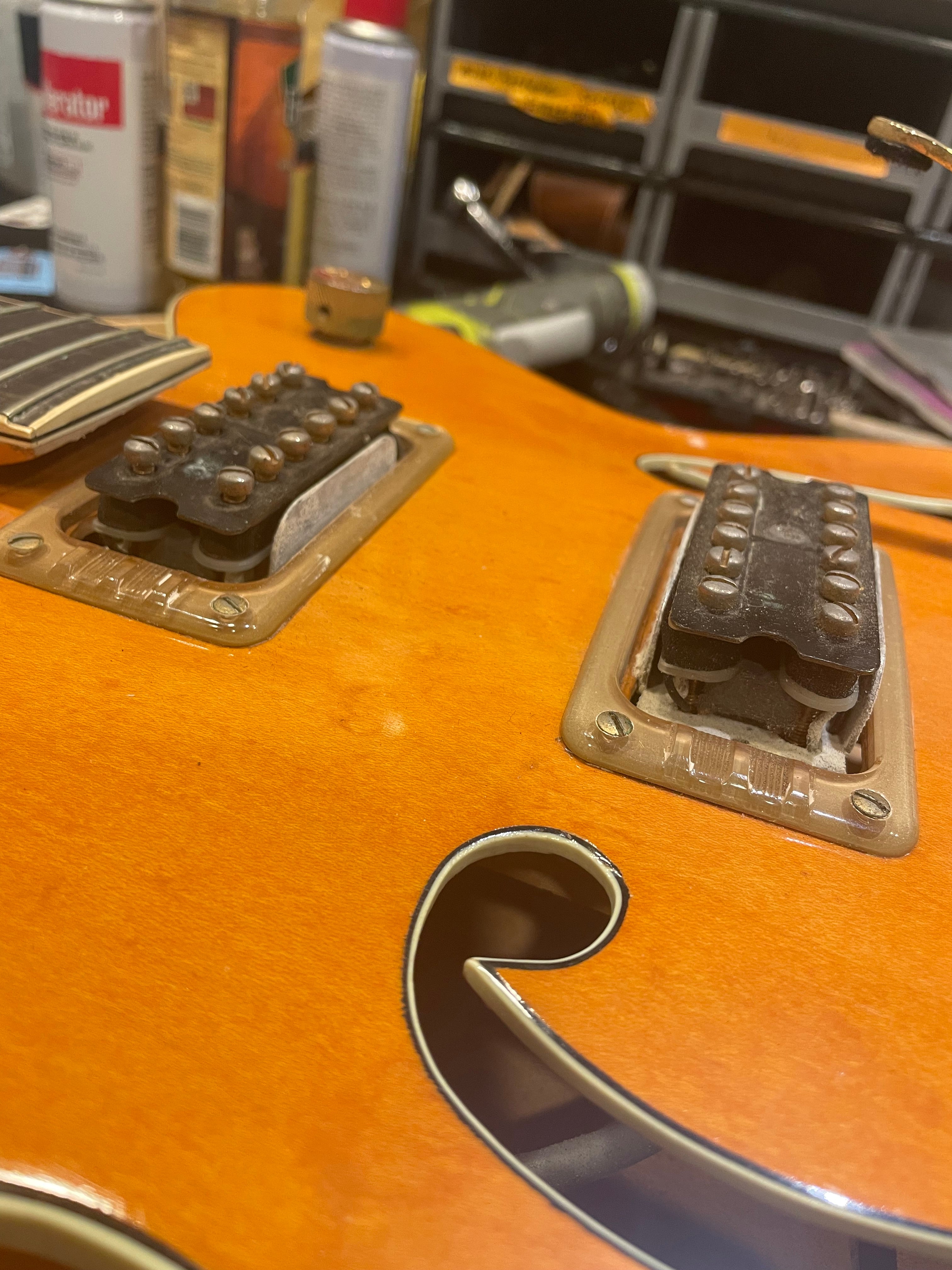 Gretsch 6120 Chet Atkins Orange Stain 1960 Electric Guitars