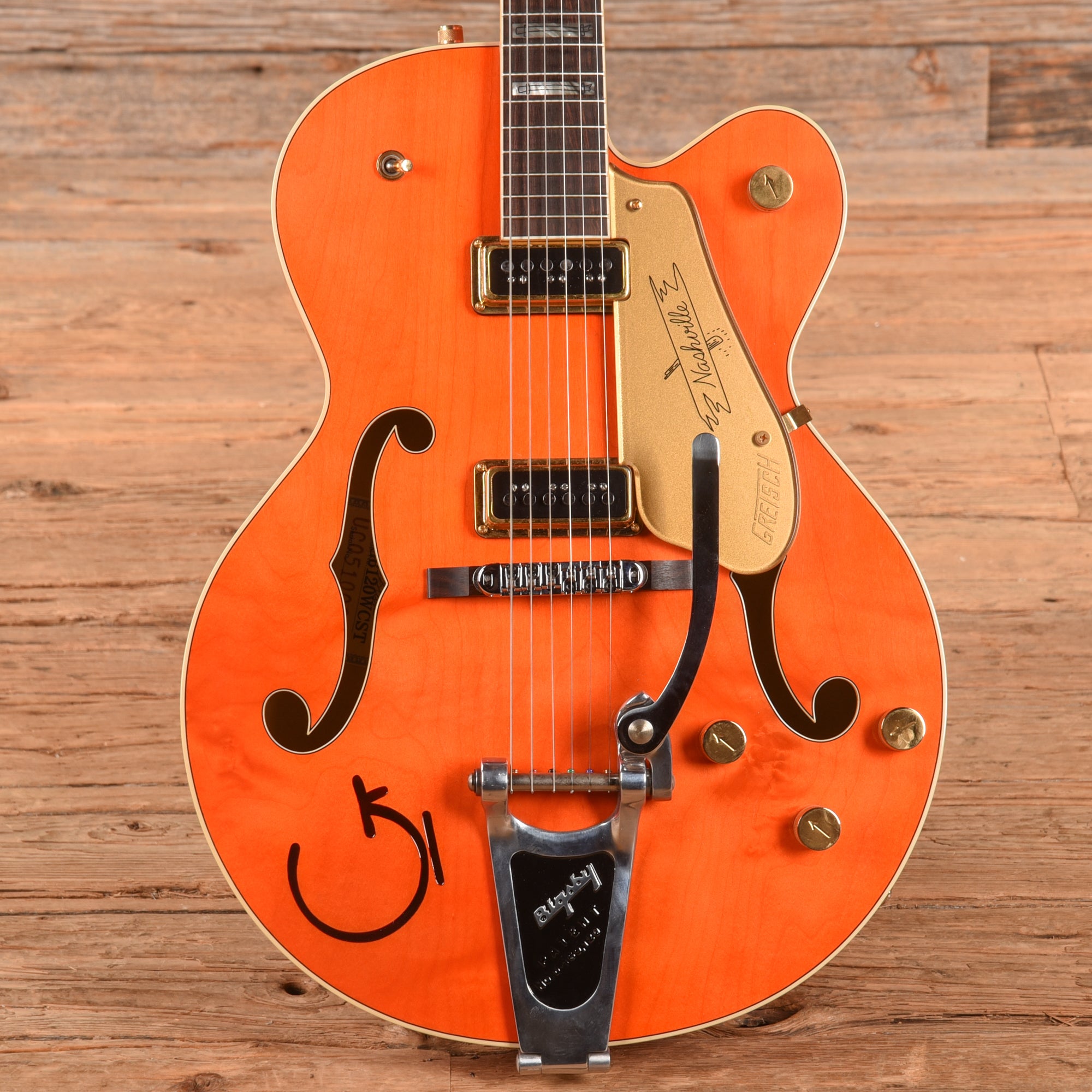 Gretsch 6120 Stephen Stern Orange 2005 Electric Guitars