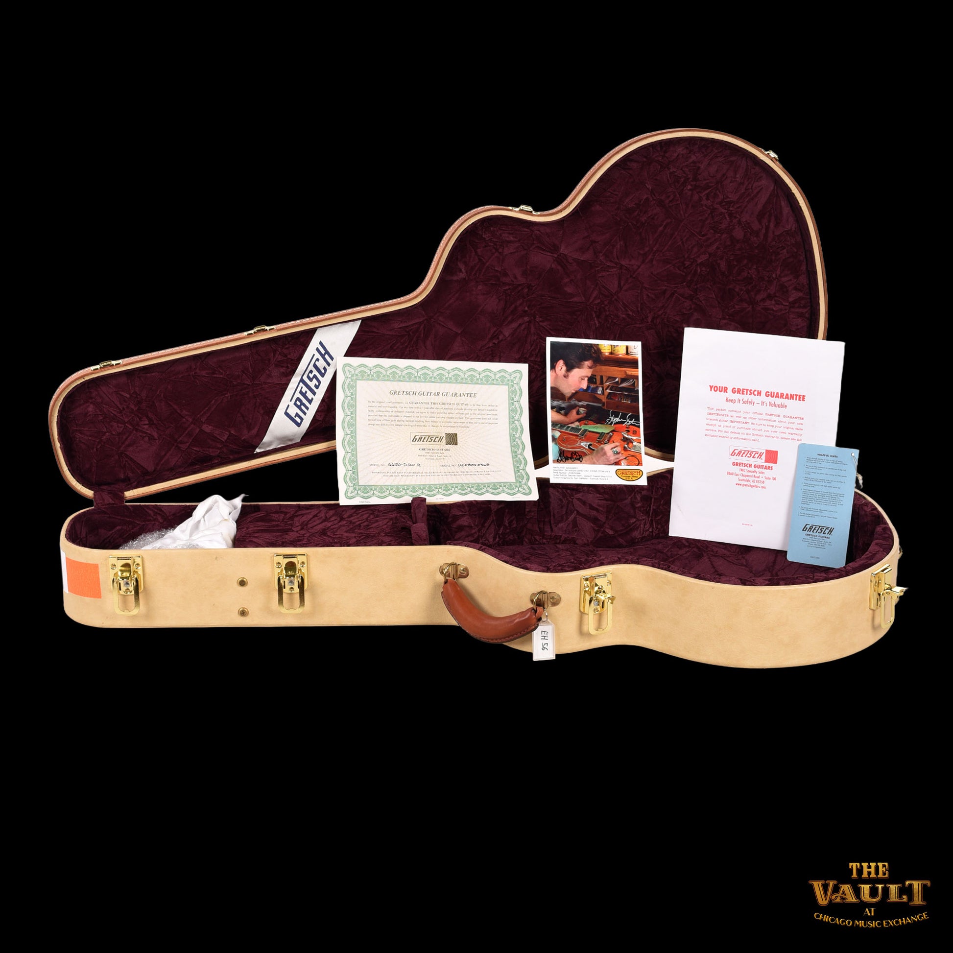 Gretsch 6120DSW Relic #310 Masterbuilt Stern Chet Orange w/ Pinstripes 2008 Electric Guitars