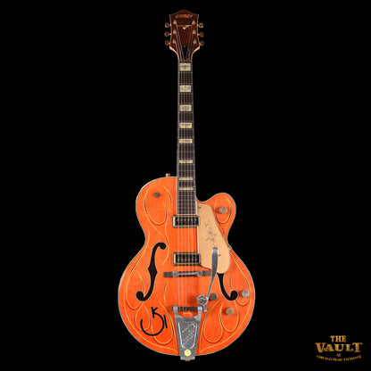 Gretsch 6120DSW Relic #310 Masterbuilt Stern Chet Orange w/ Pinstripes 2008 Electric Guitars