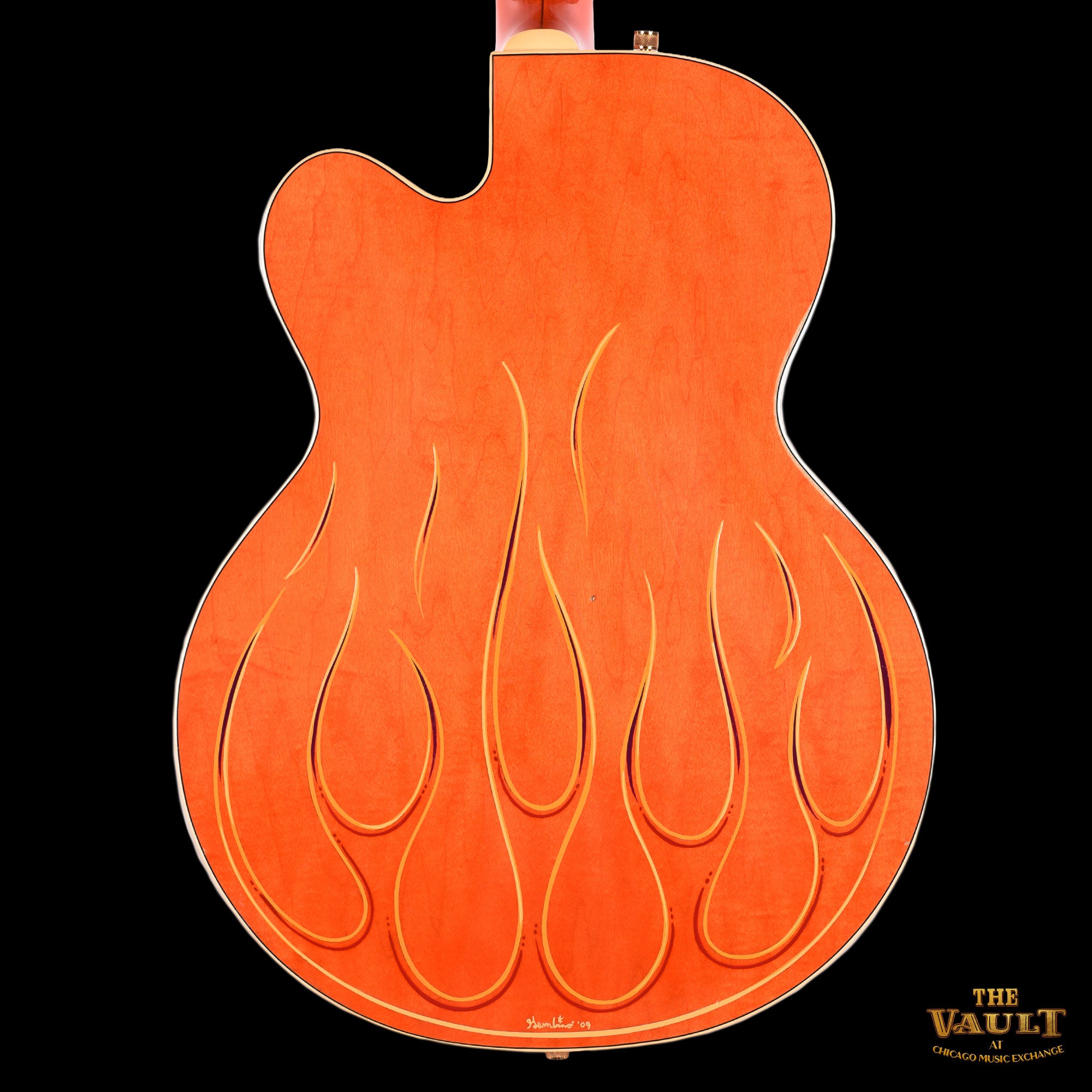 Gretsch 6120DSW Relic #310 Masterbuilt Stern Chet Orange w/ Pinstripes 2008 Electric Guitars