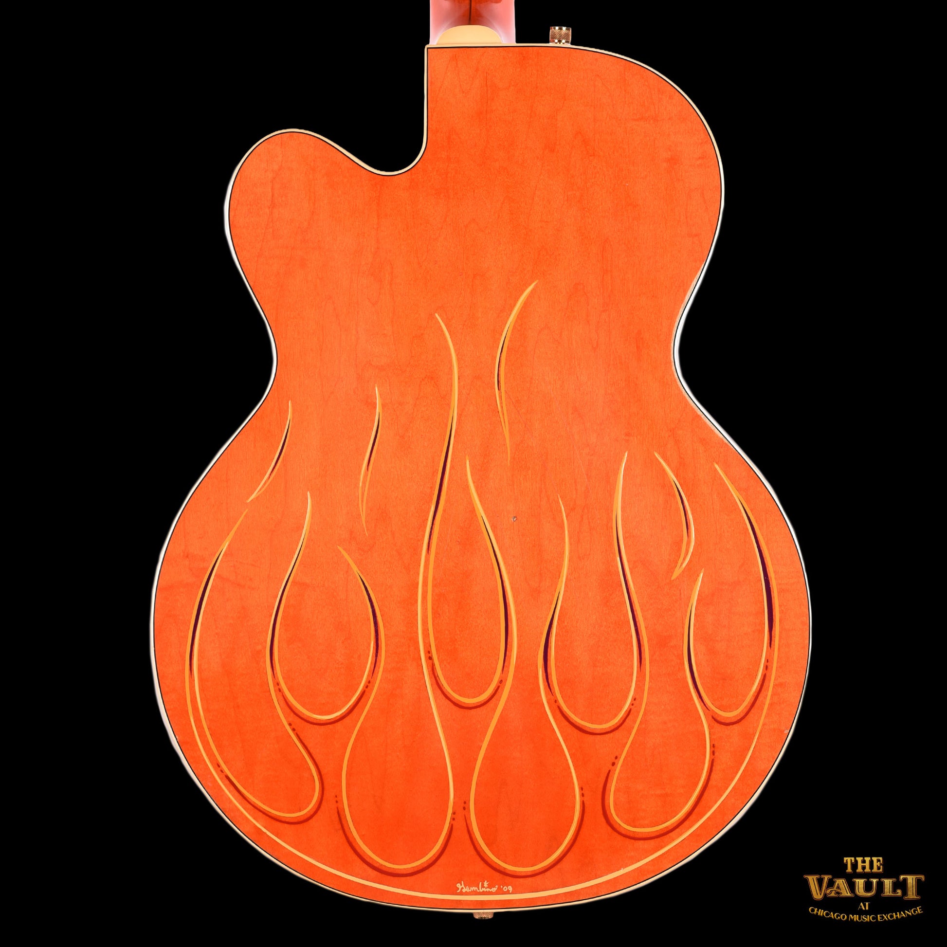 Gretsch 6120DSW Relic #310 Masterbuilt Stern Chet Orange w/ Pinstripes 2008 Electric Guitars