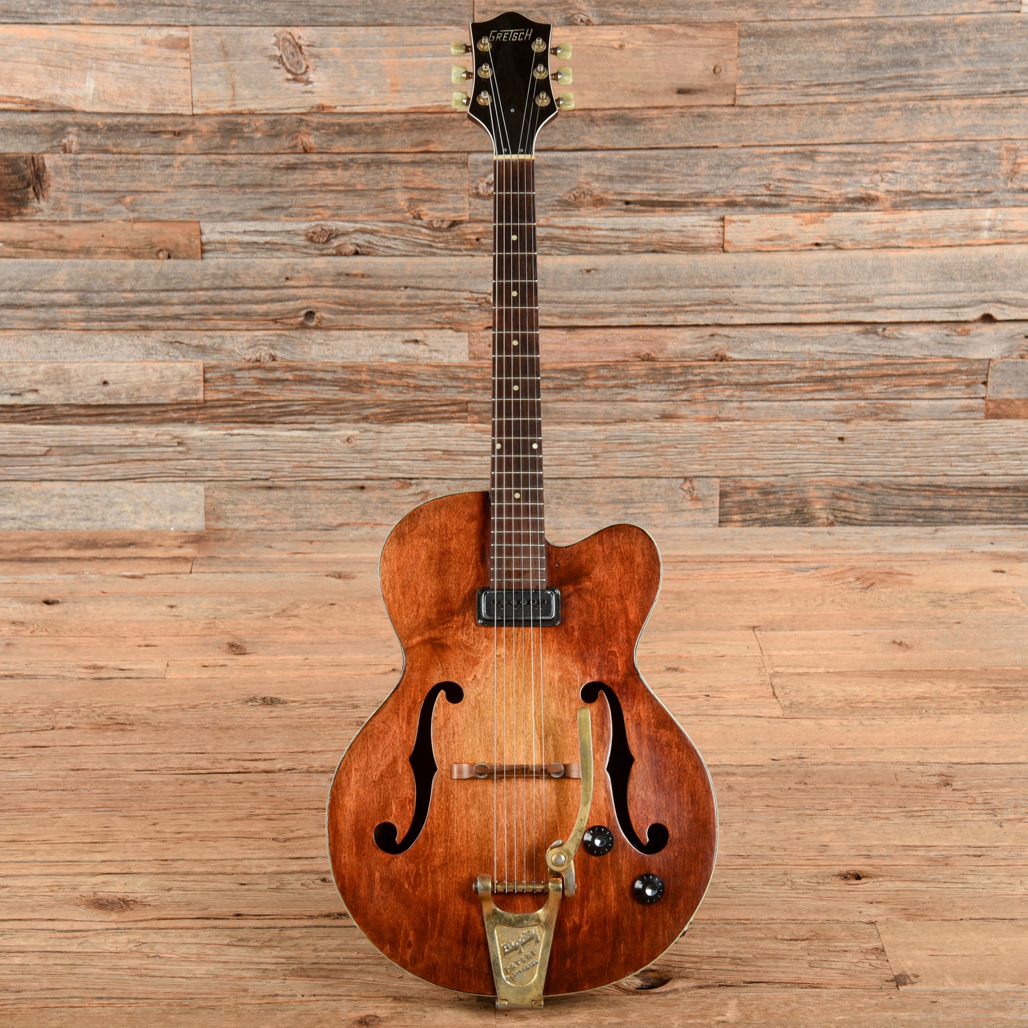 Gretsch 6186 Clipper Sunburst 1950s Electric Guitars
