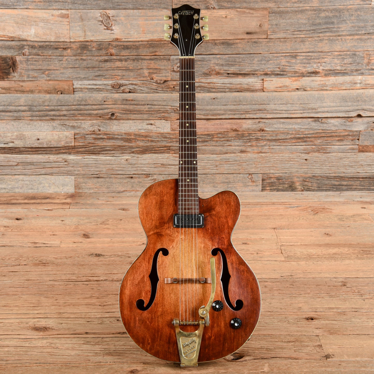 Gretsch 6186 Clipper Sunburst 1950s Electric Guitars