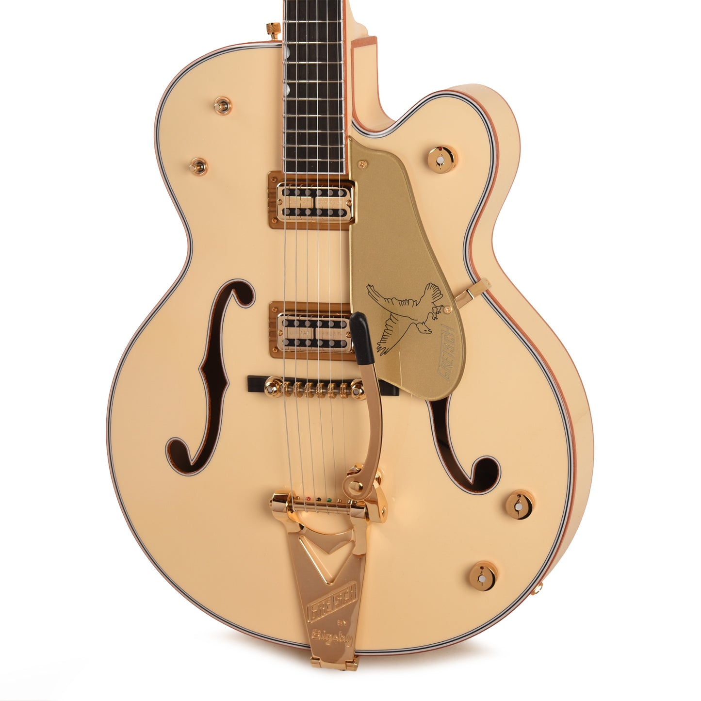 Gretsch Cusotm Shop G6136T-59 Falcon NOS Super Aged White Master Built by Gonzalo Madrigal Electric Guitars