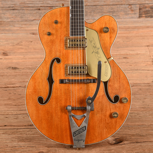 Gretsch Custom Shop G6120CST Nashville Relic Master Built by Stephen Stern Orange 2020 Electric Guitars