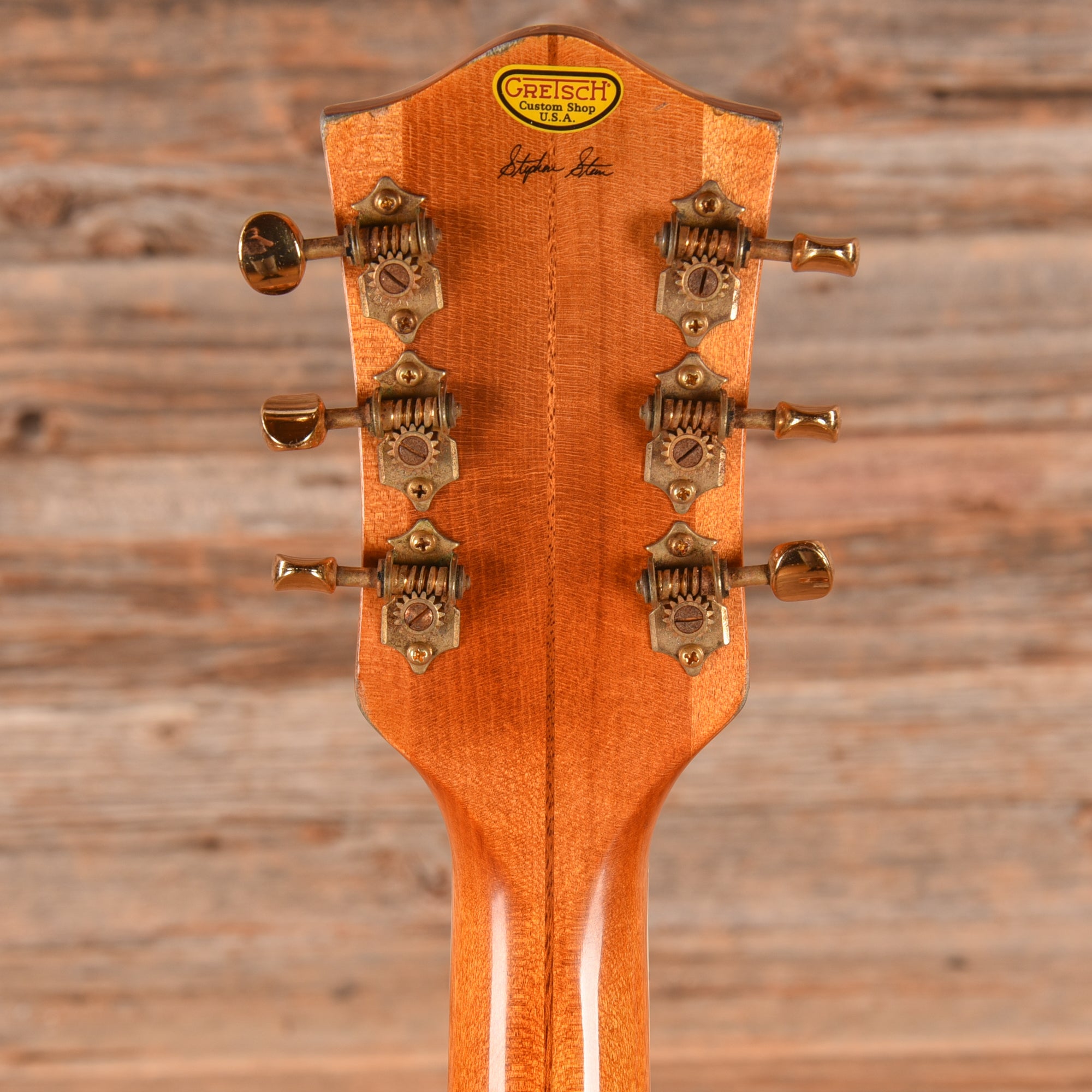 Gretsch Custom Shop G6120CST Nashville Relic Master Built by Stephen Stern Orange 2020 Electric Guitars