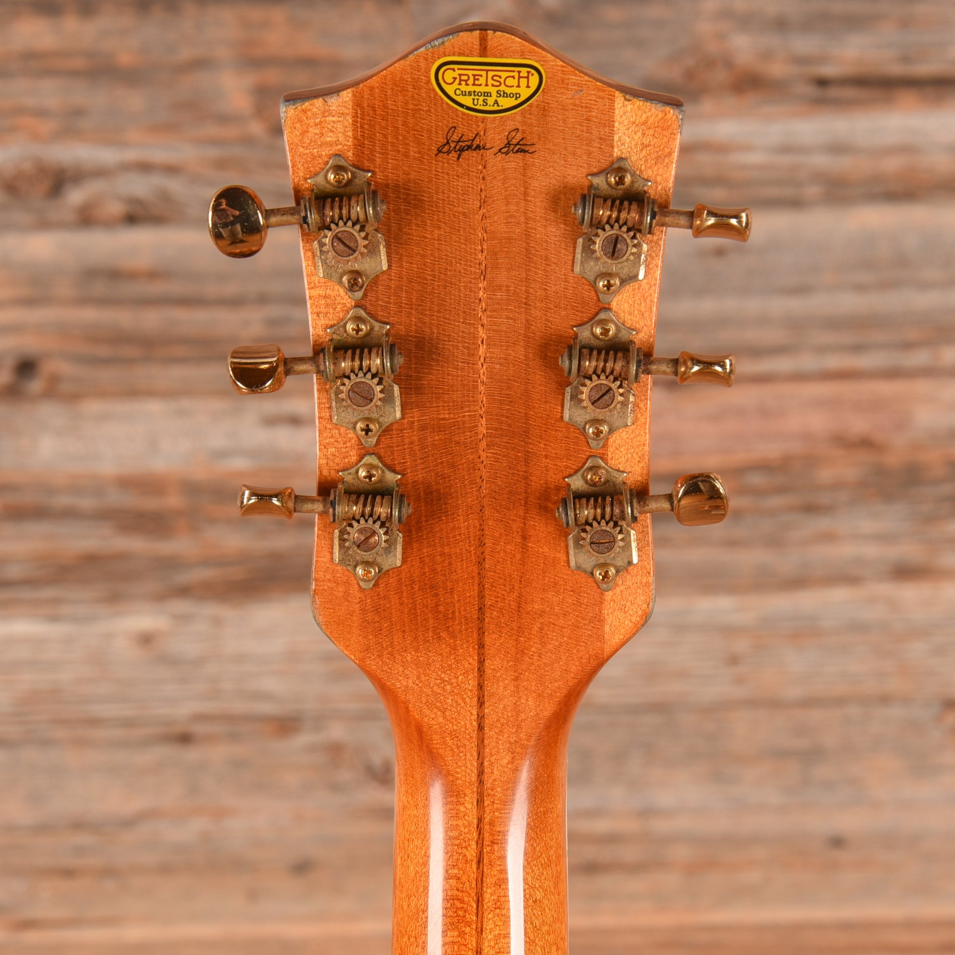 Gretsch Custom Shop G6120CST Nashville Relic Master Built by Stephen Stern Orange 2020 Electric Guitars