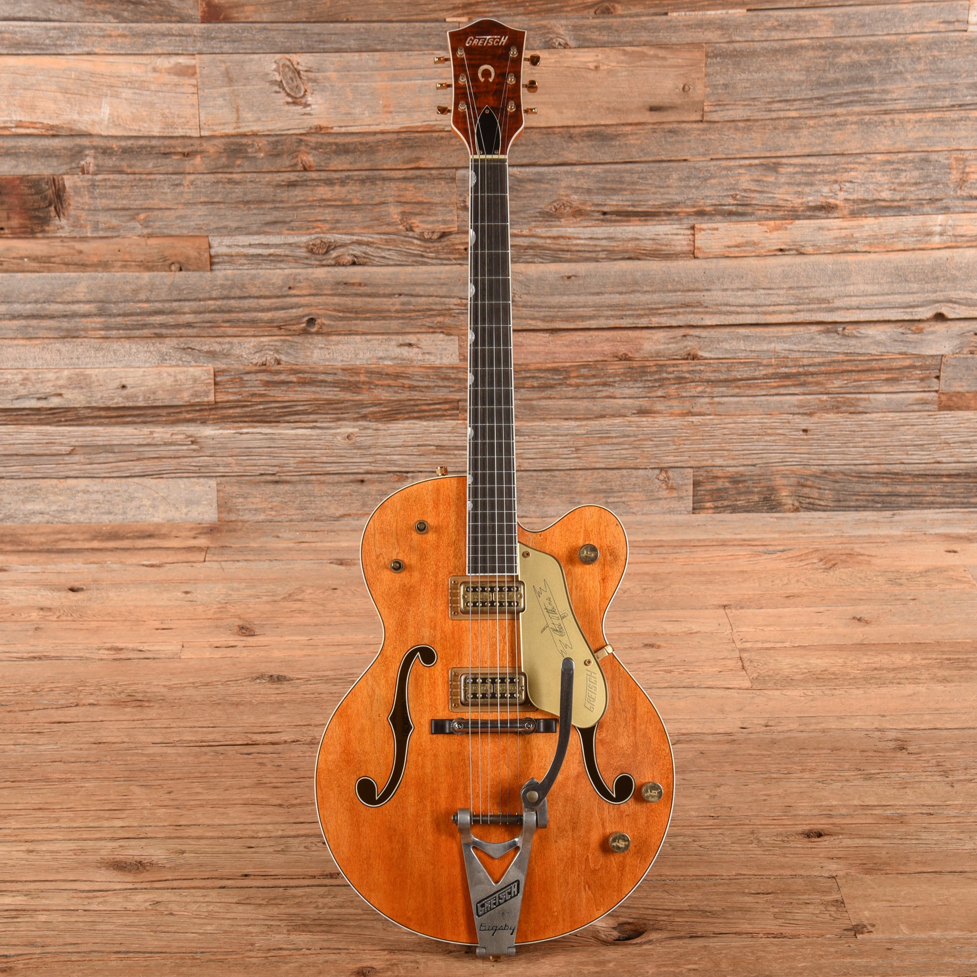 Gretsch Custom Shop G6120CST Nashville Relic Master Built by Stephen Stern Orange 2020 Electric Guitars