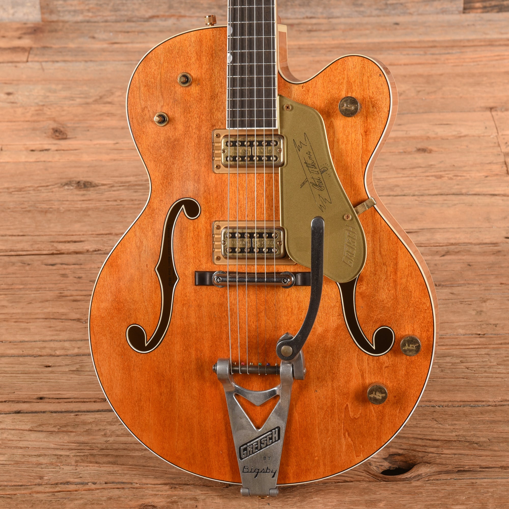 Gretsch Custom Shop G6120CST Nashville Relic Master Built by Stephen Stern Orange 2020 Electric Guitars
