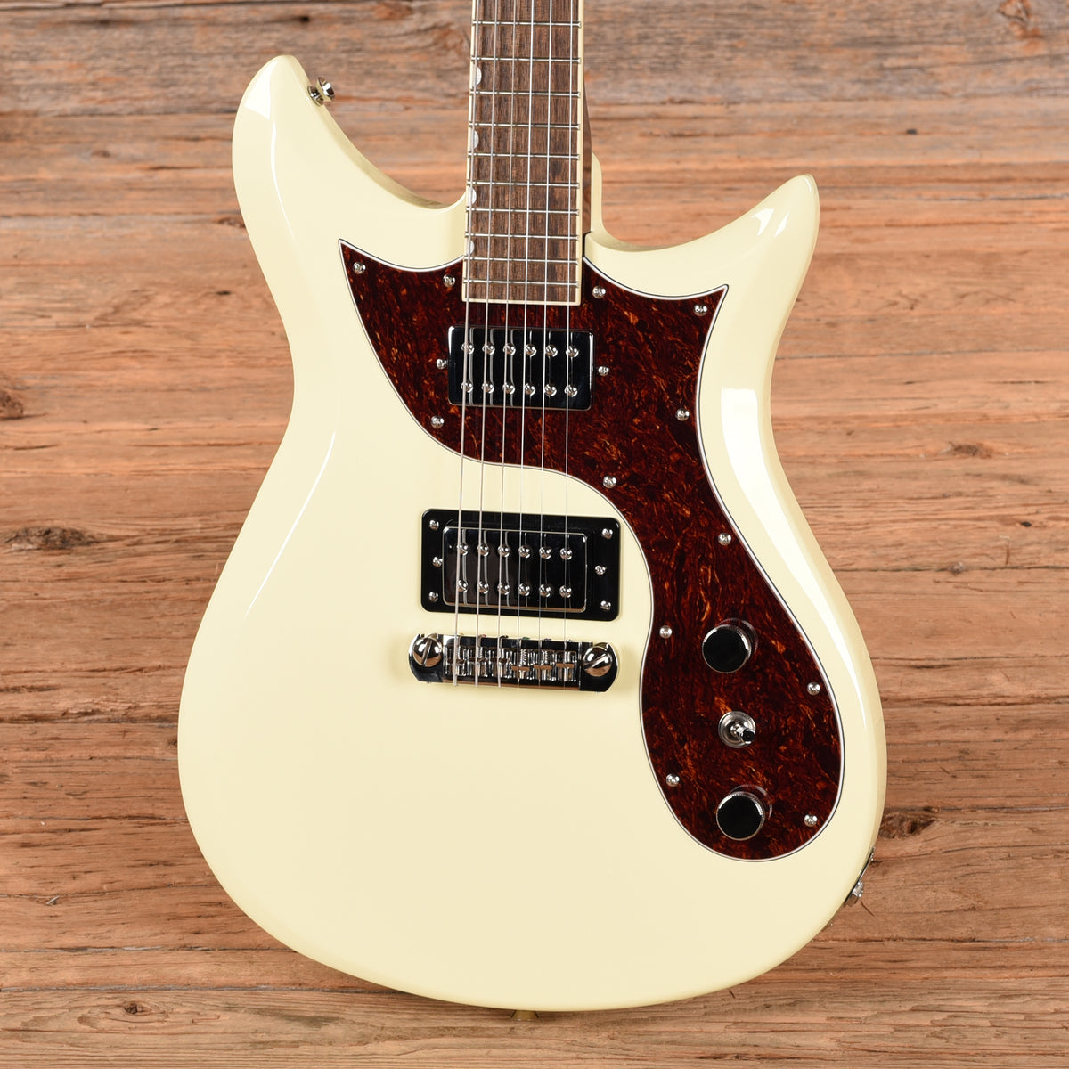 Gretsch Electromatic CVT Double-Cut with Wraparound Tailpiece Vintage White 2025 Electric Guitars