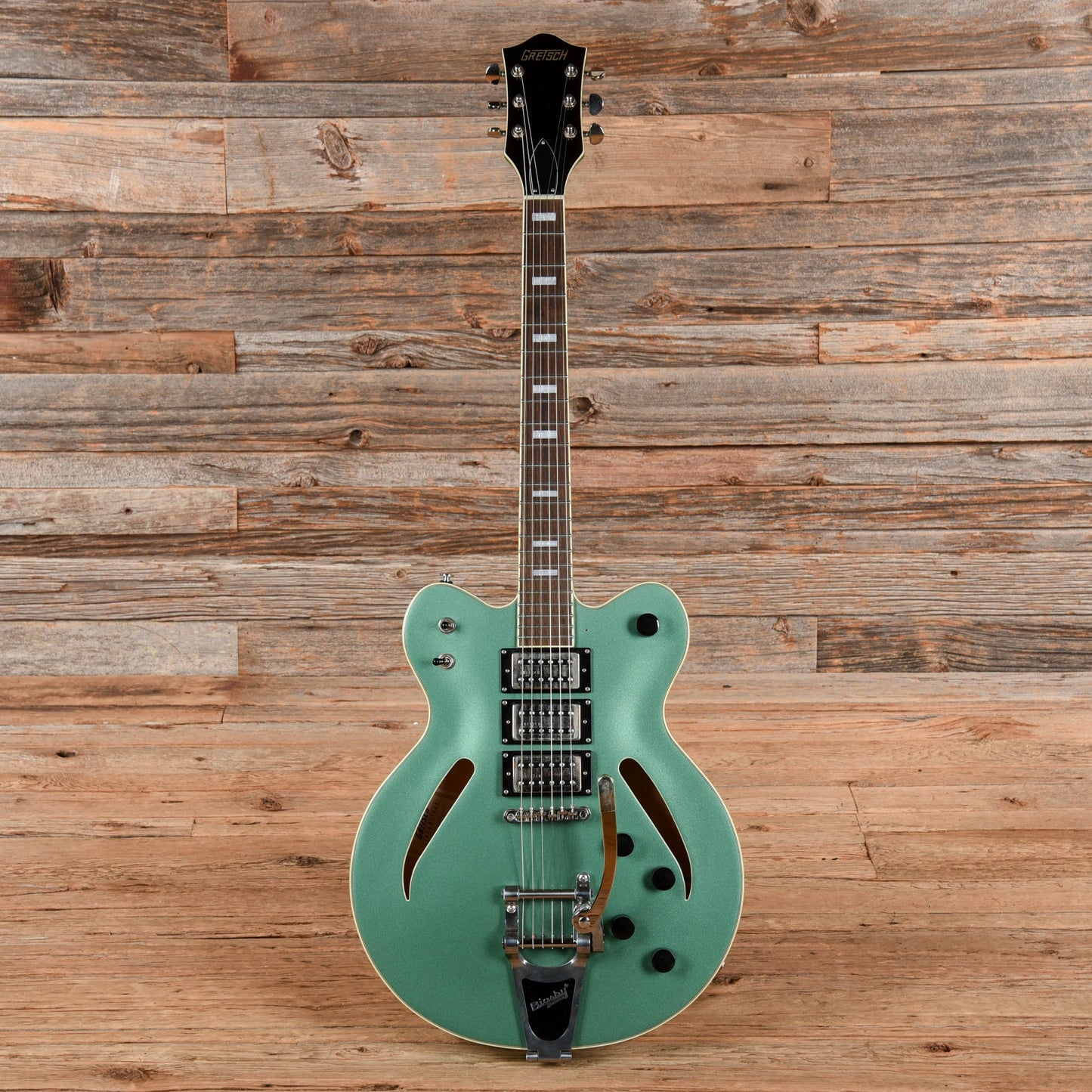 Gretsch G2627T Streamliner Center Block 3-Pickup Georgia Green 2019 Electric Guitars