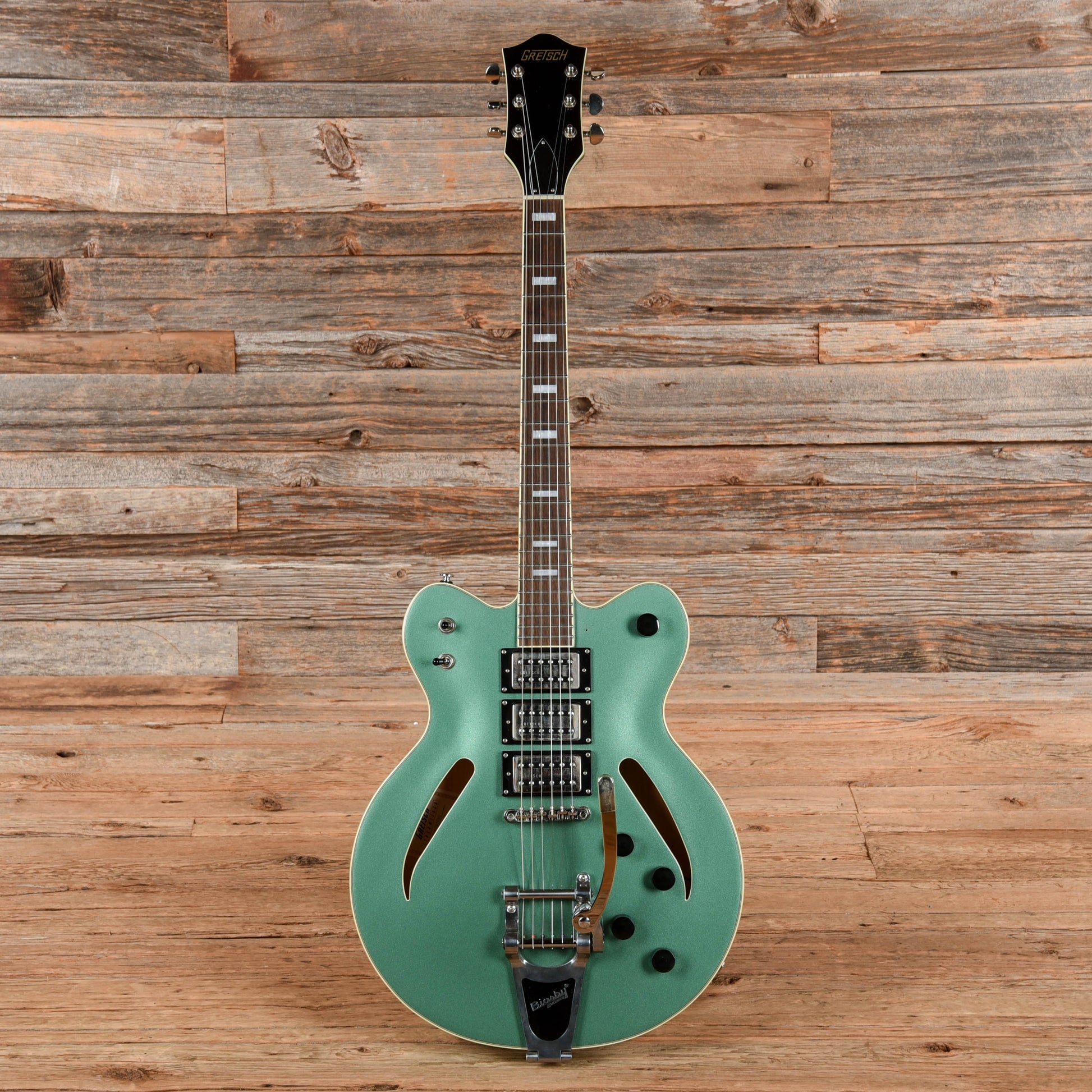 Gretsch G2627T Streamliner Center Block 3-Pickup Georgia Green 2019 Electric Guitars