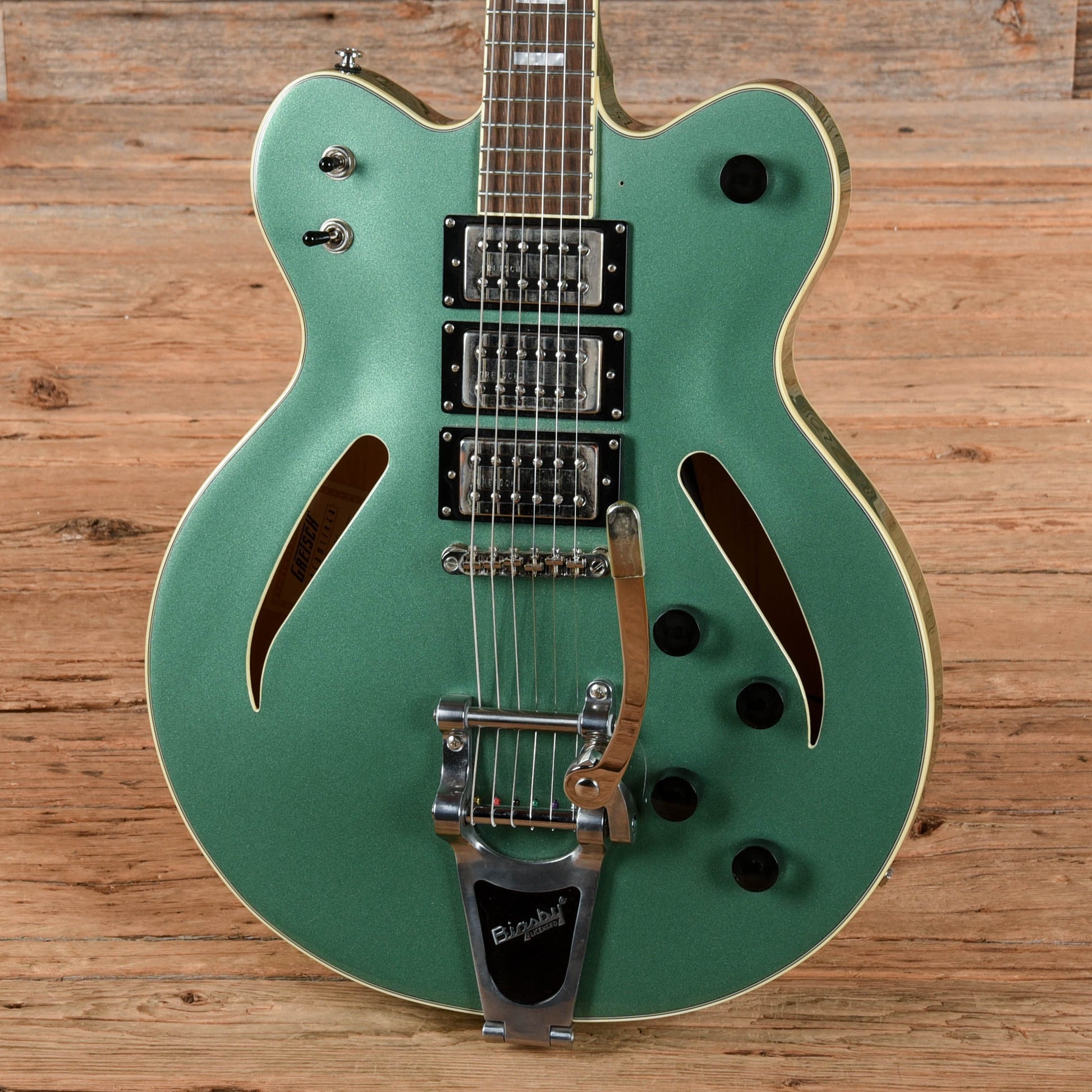 Gretsch G2627T Streamliner Center Block 3-Pickup Georgia Green 2019 Electric Guitars