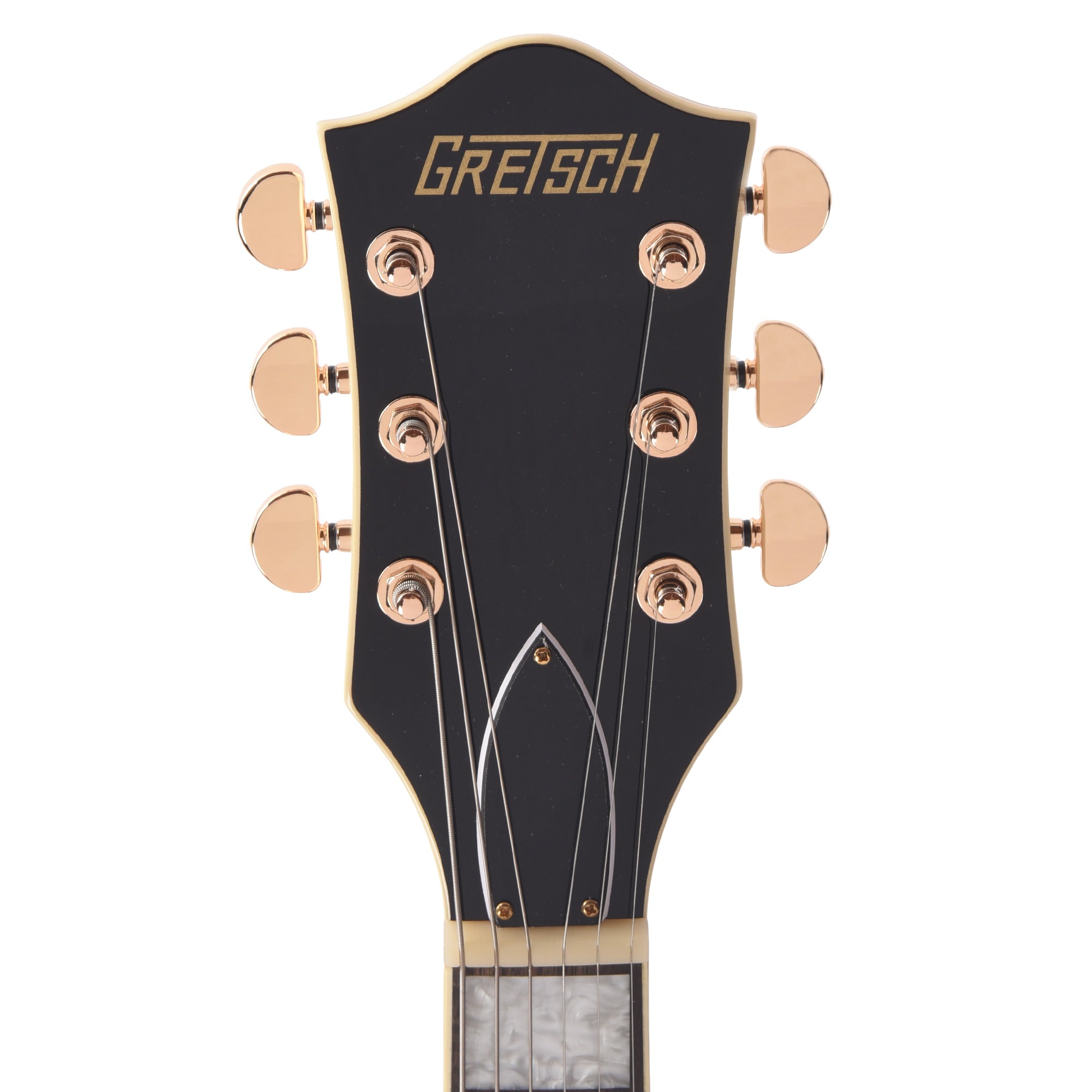 Gretsch G2655TG Streamliner Center Block Jr. Double-Cut LTD Vintage White w/Bigsby LTD Electric Guitars