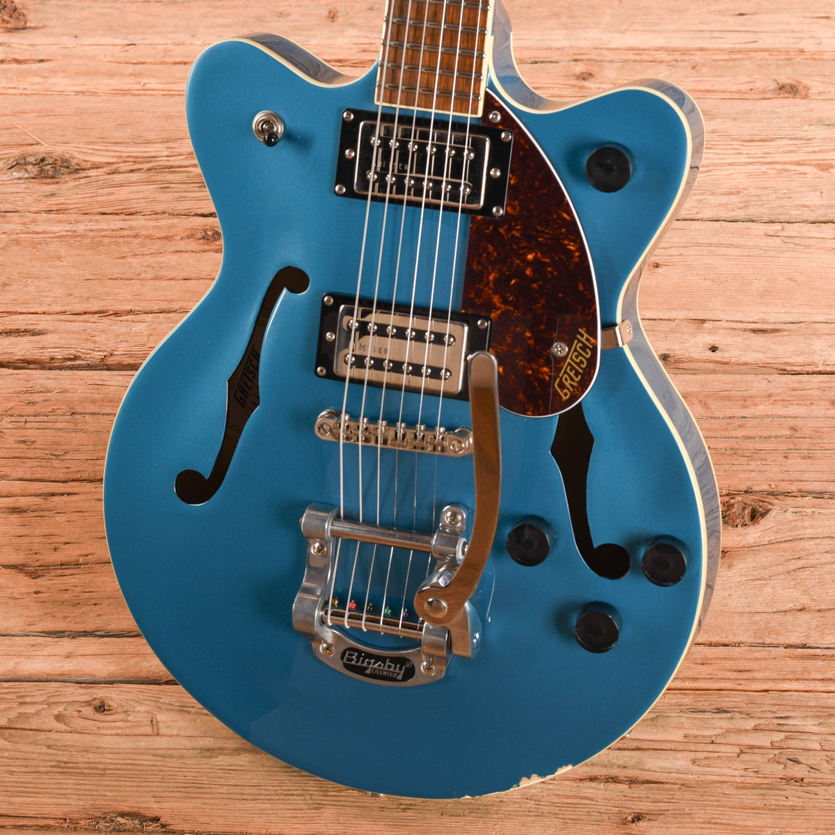 Gretsch G2657T Streamliner Center Block Jr. Ocean Turquoise 2023 Electric Guitars